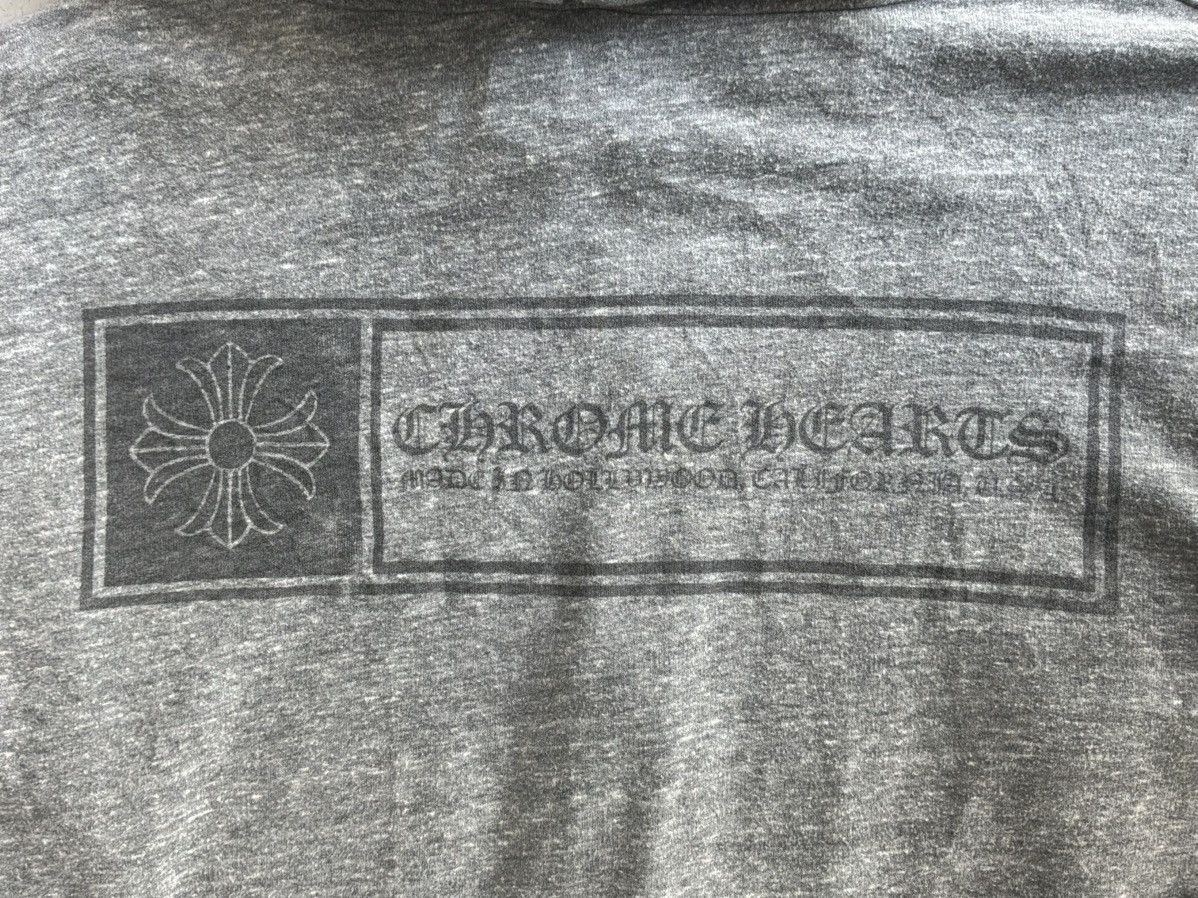 Chrome Hearts 2000s Chrome Hearts - Hollywood Script Zip Hoodie Size US M / EU 48-50 / 2 - 4 Thumbnail