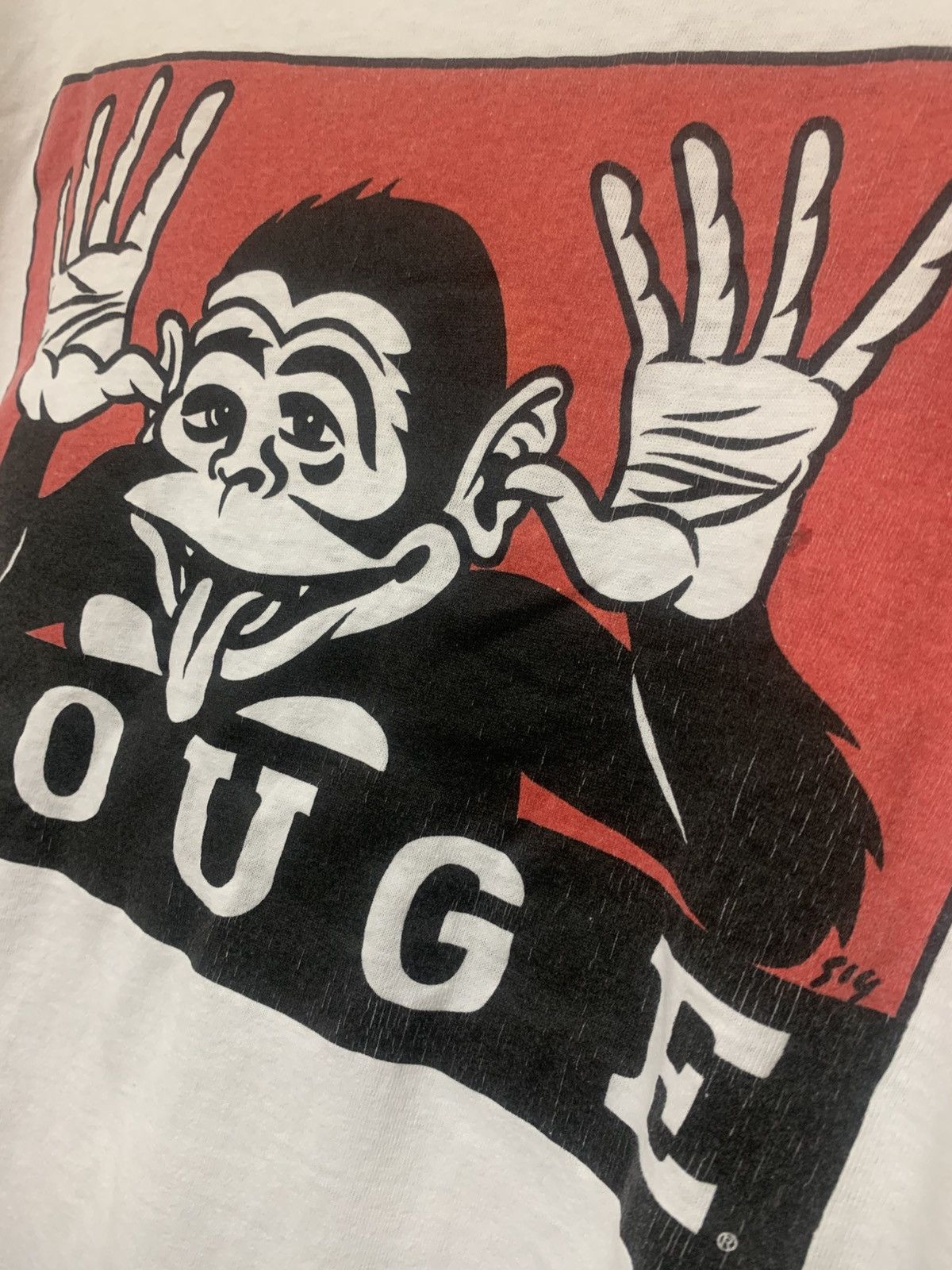 Other Vintage 90s gouge skateboard shirt Size US L / EU 52-54 / 3 - 7 Thumbnail