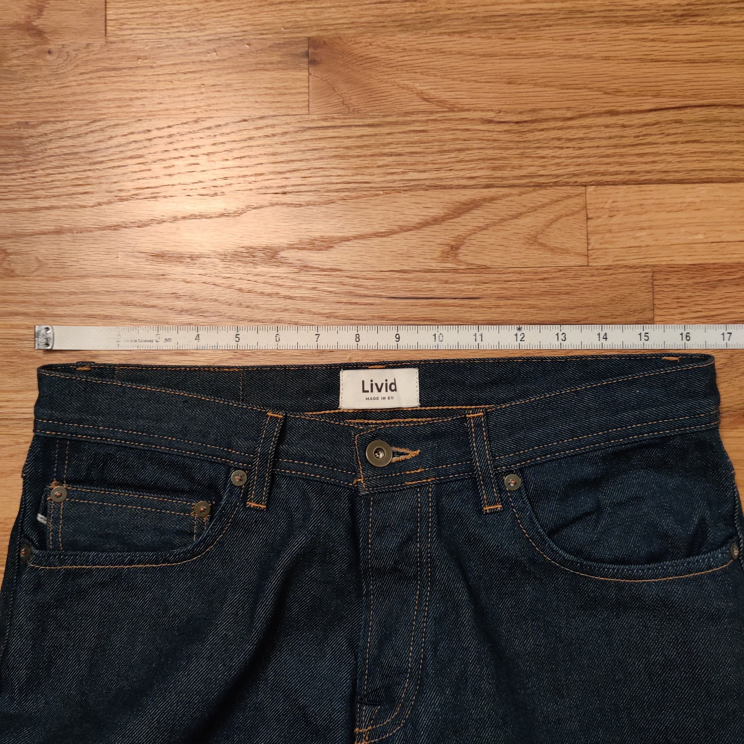 Livid Livid Jeans Jone Slim Japan Selvedge Size US 31 - 3 Thumbnail
