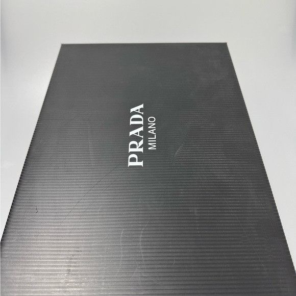 Prada Prada Logo Plaque Chunky Leather Sneakers White Men’s Size 7 Size US 7 / EU 40 - 9 Thumbnail