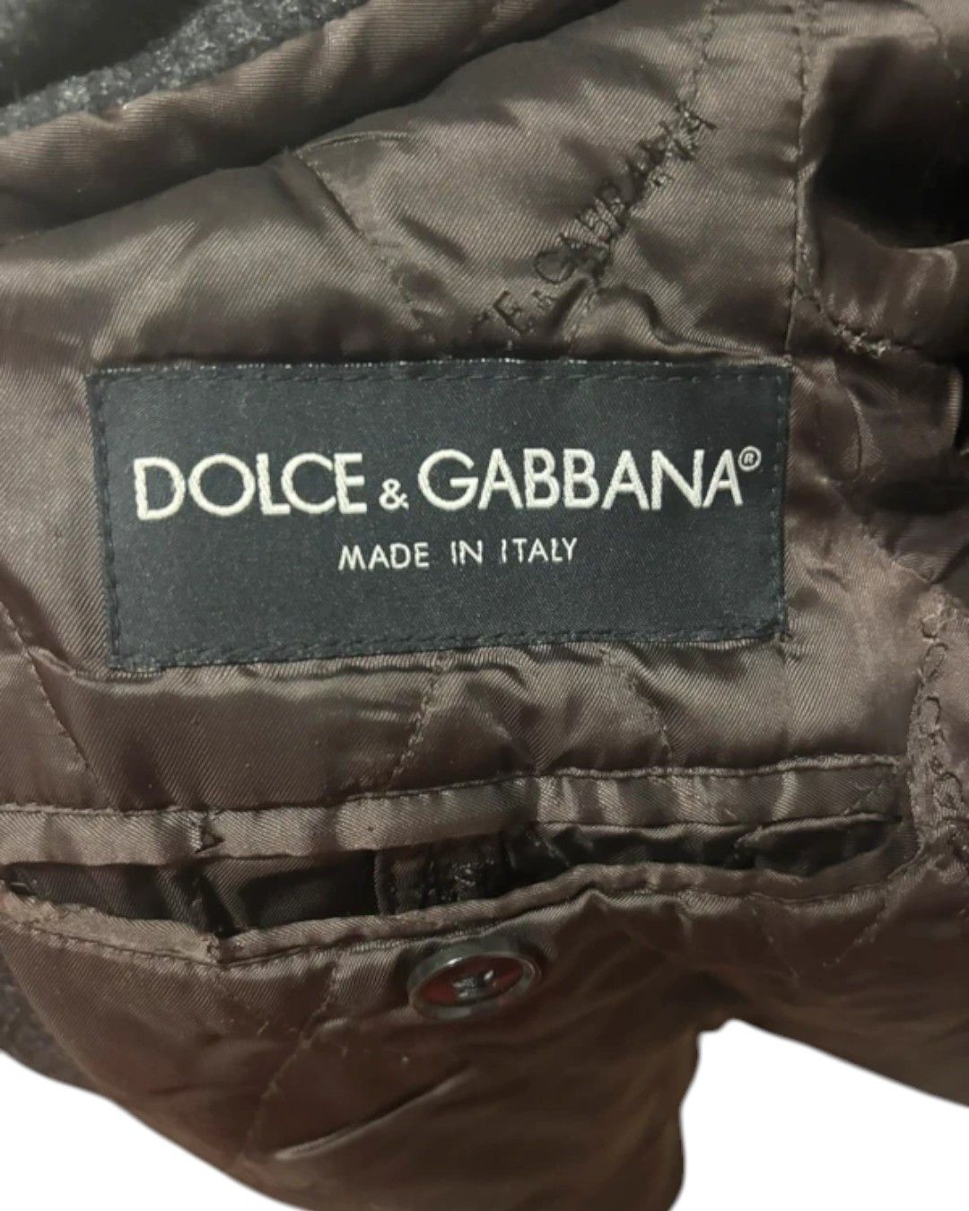 Dolce & Gabbana ASYMMETRIC CLOSURE WOOL BIKER JACKET Size US M / EU 48-50 / 2 - 4 Thumbnail