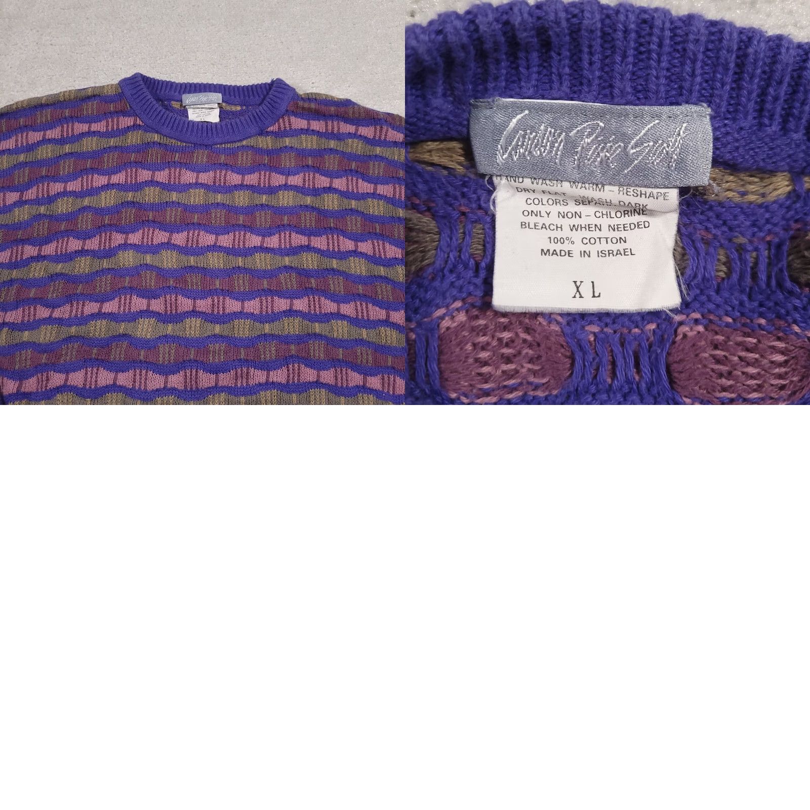 Vintage VINTAGE Carson Pirie Scott Sweater Size XL Made in Israel Mens Size US XL / EU 56 / 4 - 8 Thumbnail