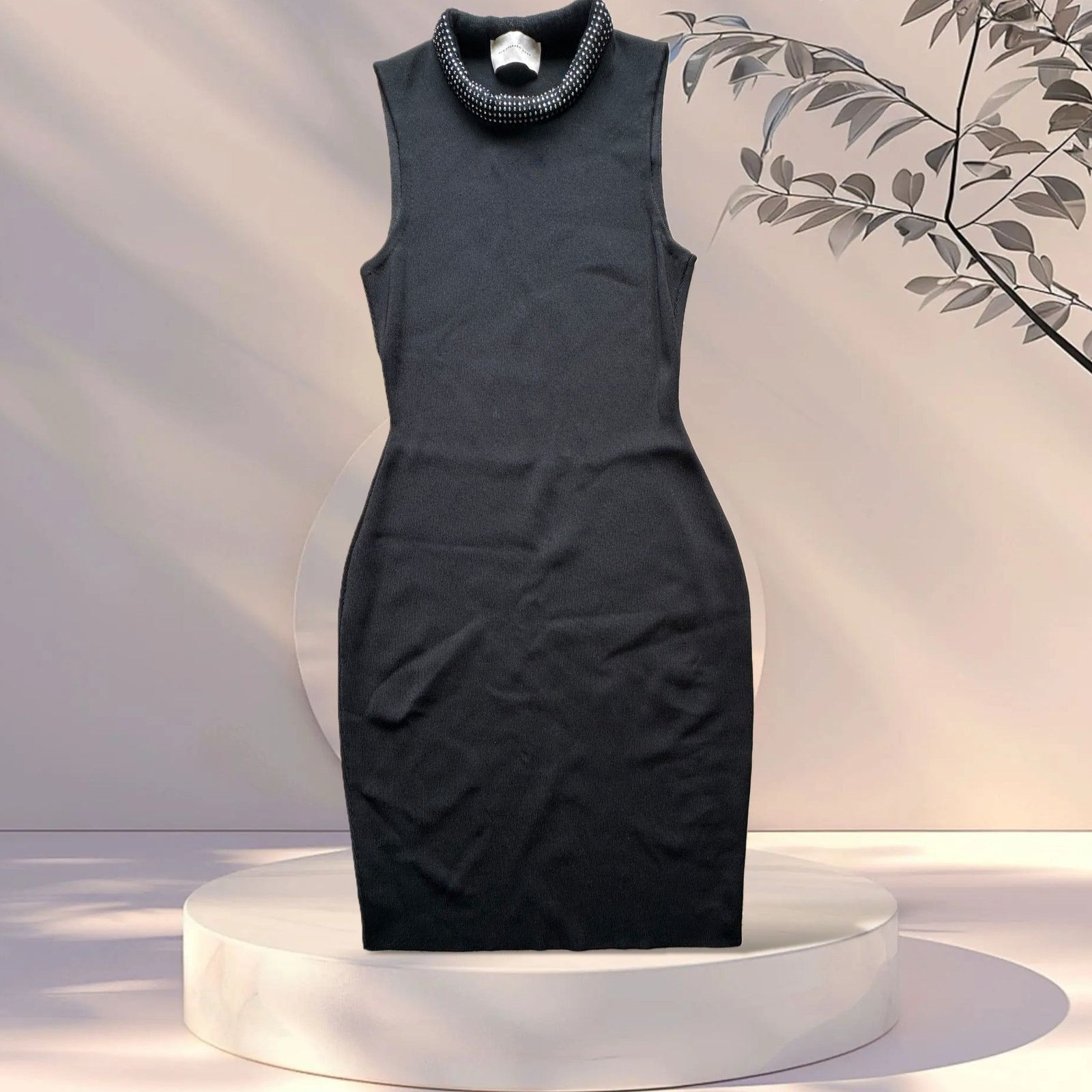 Christopher Kane Christopher Kane Black-trim swarovski crystal Bodycon Dress Size M / US 6-8 / IT 42-44 - 1 Thumbnail