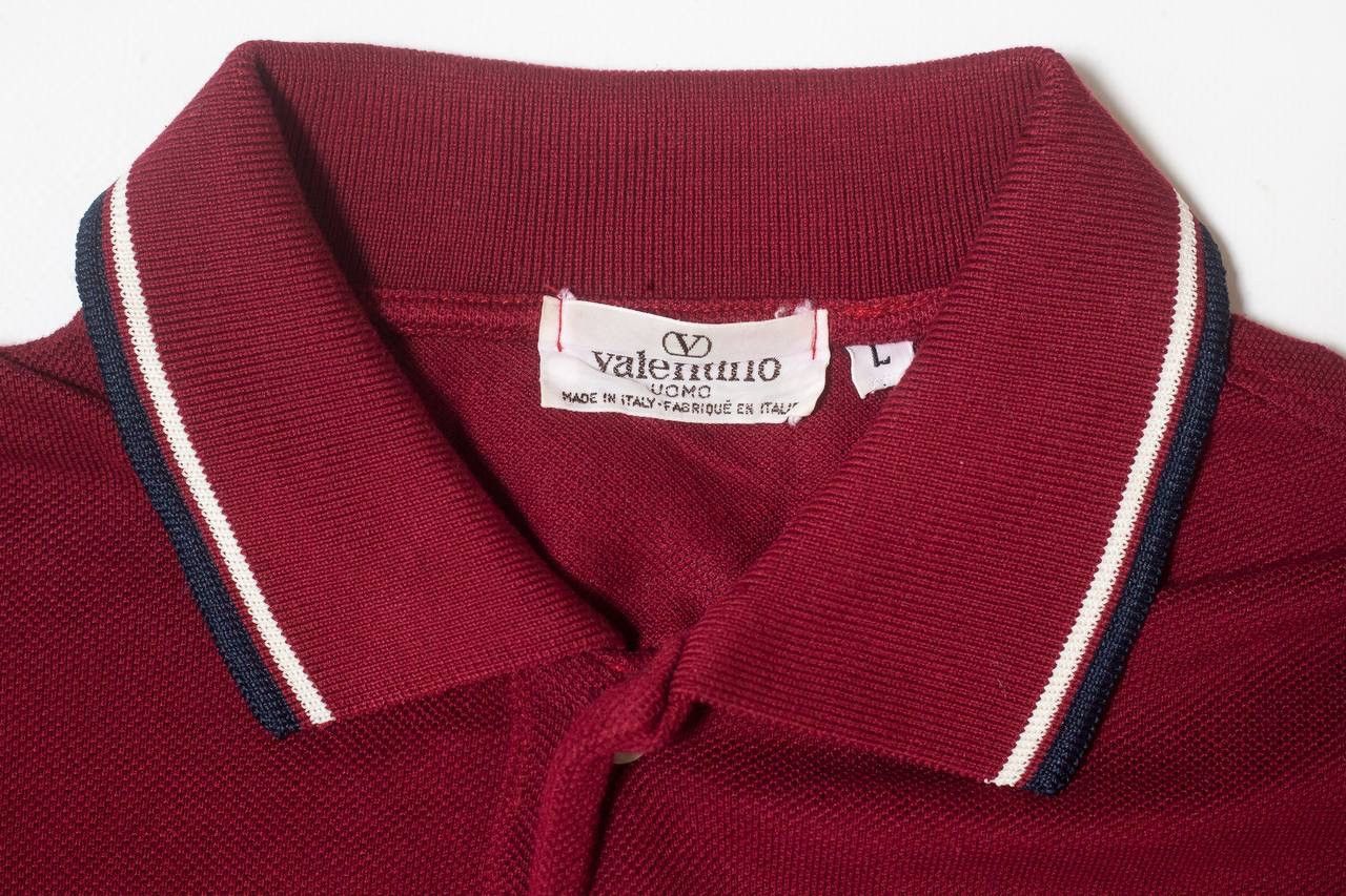 Valentino vintage valentino polo shirt Size US L / EU 52-54 / 3 - 3 Thumbnail