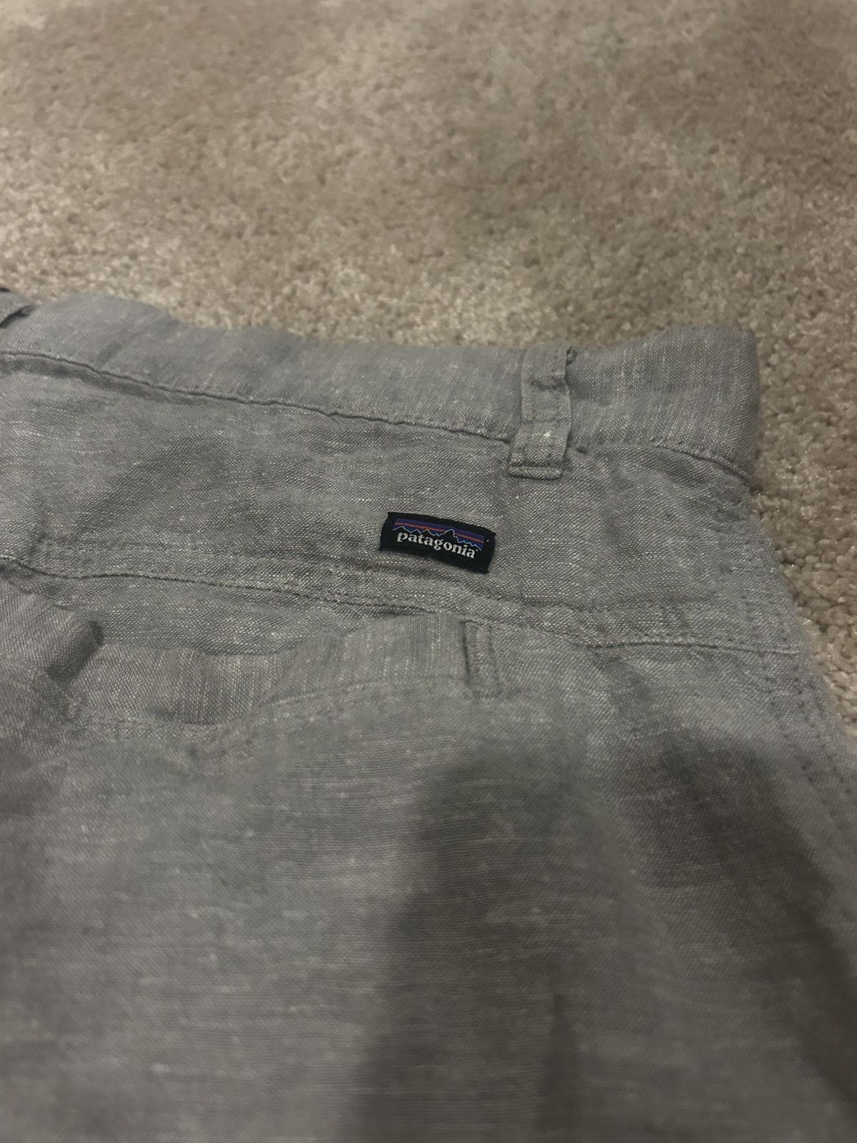 Patagonia Patagonia Men’s Grey Hemp Cargo Shorts Sz. 34-EUC Size US 34 / EU 50 - 5 Thumbnail
