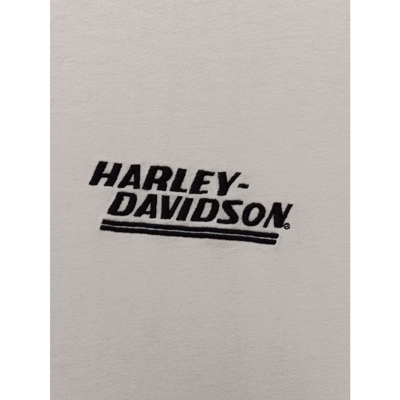 Harley Davidson Harley-Davidson Polo Shirt Beige 2XL 100% Cotton Embroidered Logo Short Sleeve Regular Fit Men Size US XXL / EU 58 / 5 - 3 Thumbnail