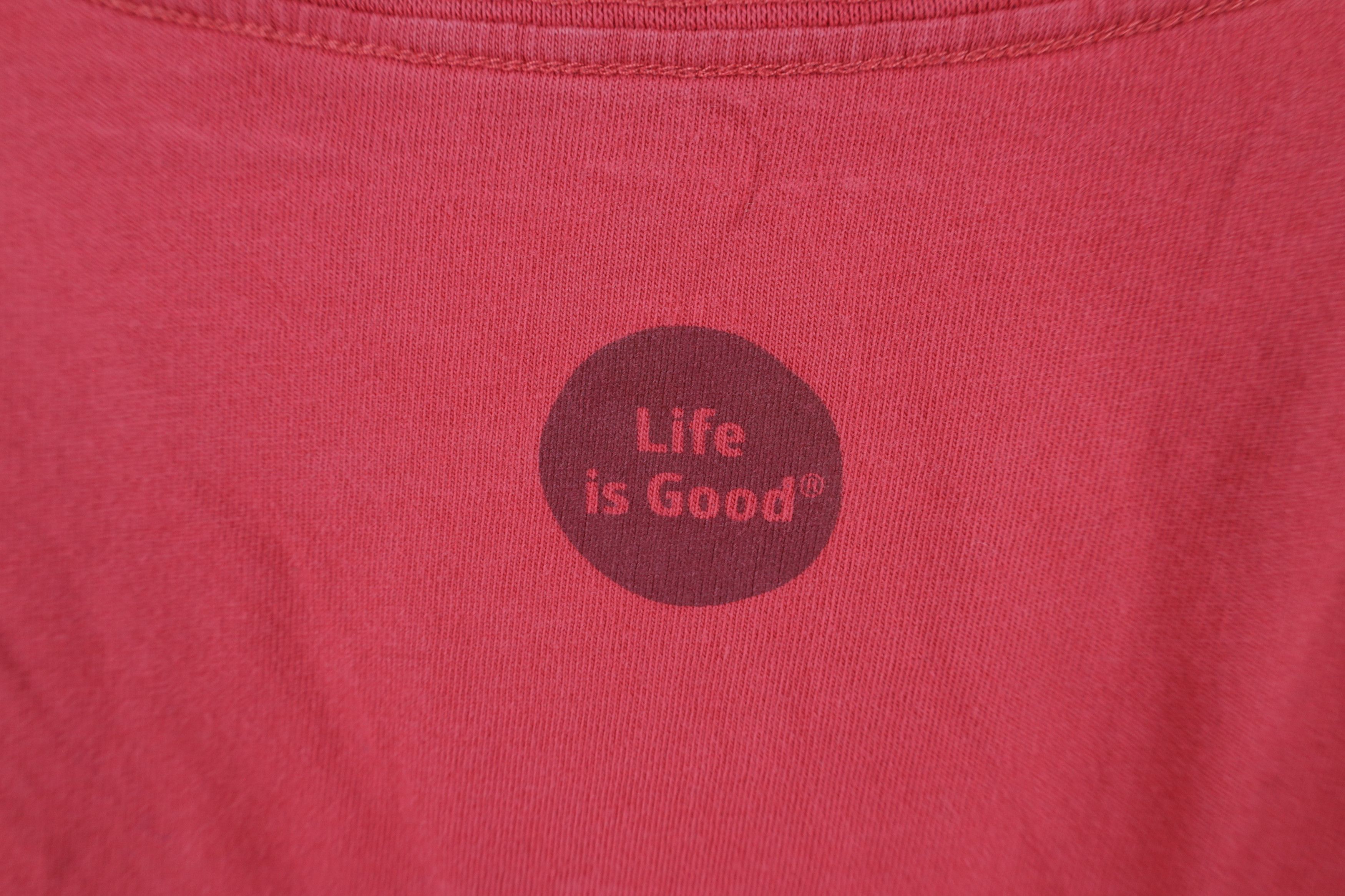 Life is Good × Vintage Life Is Good Spell Out Bumblebee Crusher Scoop Neck T-Shirt Size L / US 10 / IT 46 - 10 Thumbnail