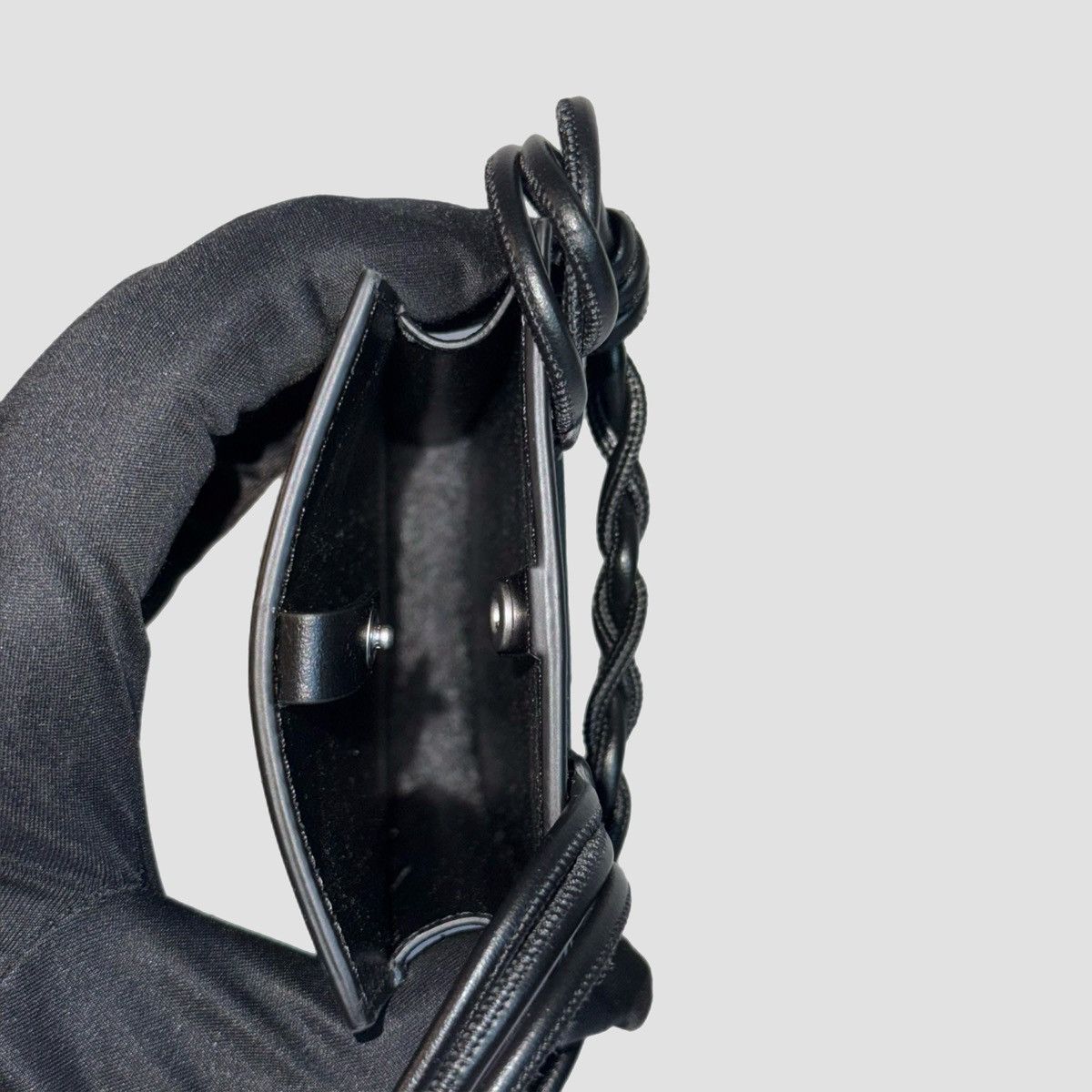 Jil Sander Jil Sander Tangle Pouch Black Size ONE SIZE - 10 Thumbnail
