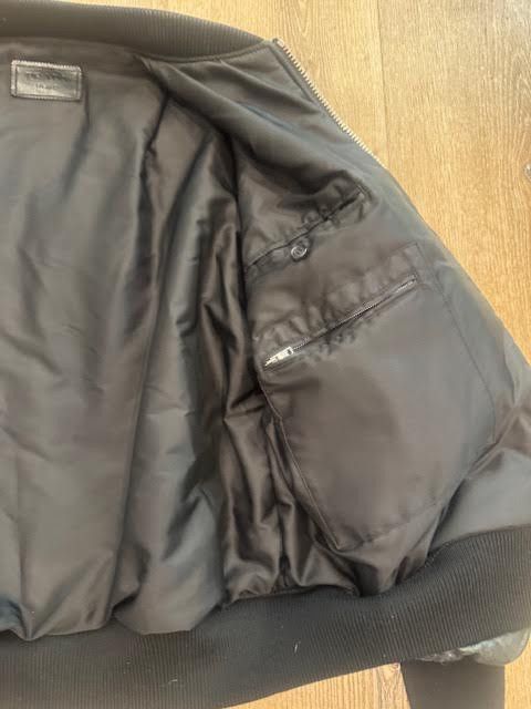 Prada Prada nappa leather bomber jacket Size S / US 4 / IT 40 - 17 Thumbnail