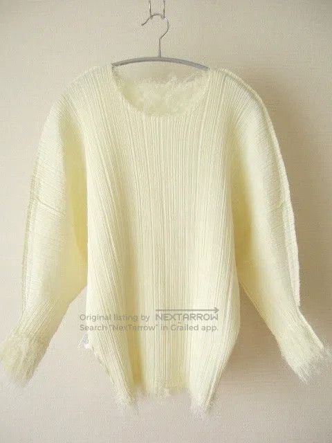 Issey Miyake Issey Miyake Furry Top Size L / US 10 / IT 46 - 4 Thumbnail