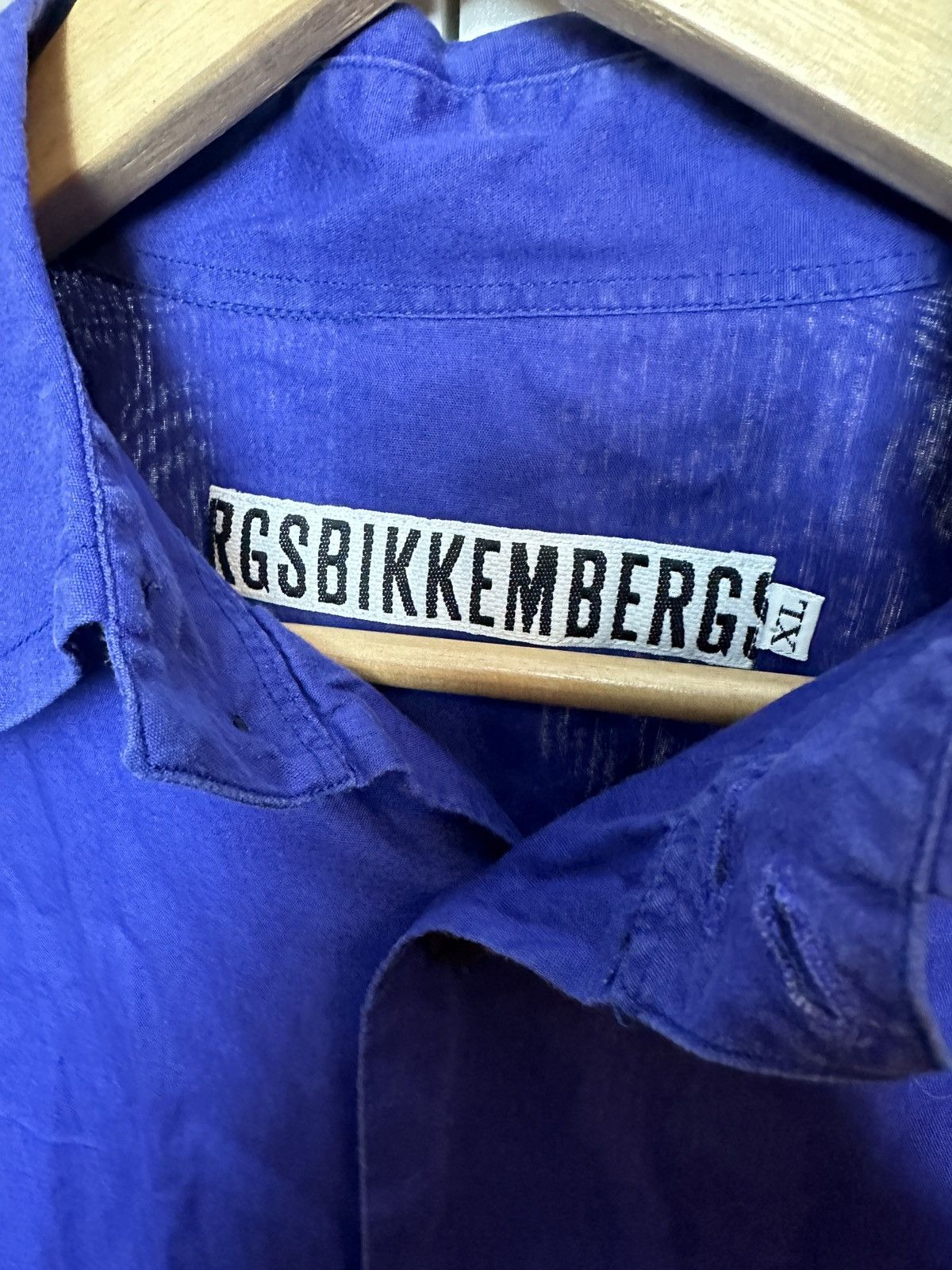 Dirk Bikkembergs Vintage 90s Bikkembergs shortsleeved shirt Size US XL / EU 56 / 4 - 4 Thumbnail