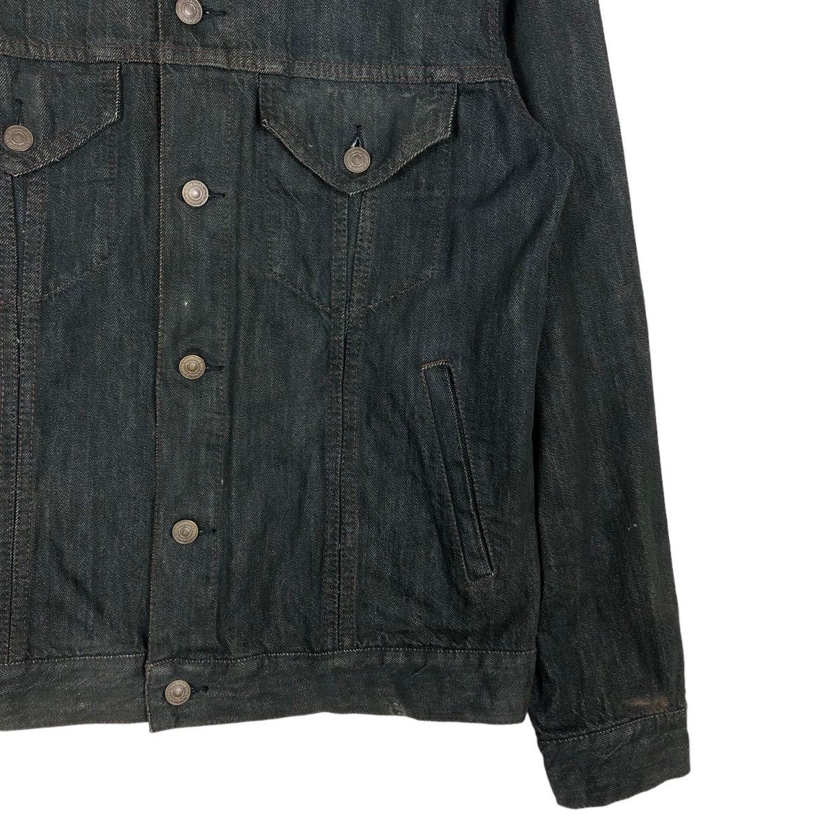 Japanese Brand 🔥Vintage Trucker Denim Jacket Uniqlo Japan Issey Miyake Size US M / EU 48-50 / 2 - 5 Thumbnail