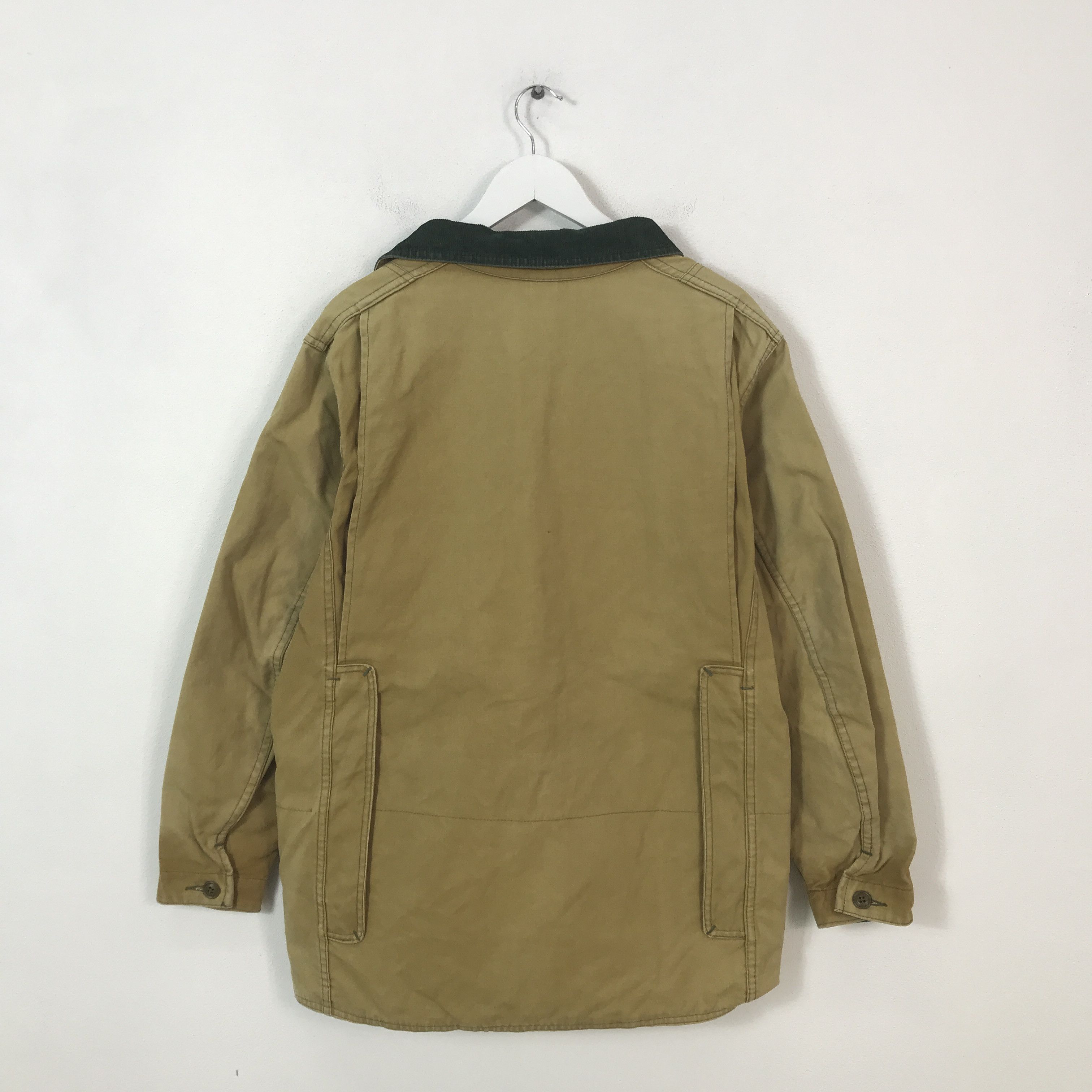 L.L. Bean Vintage LL Bean freeport,maine Button Chore Faded jacket Size US M / EU 48-50 / 2 - 3 Thumbnail