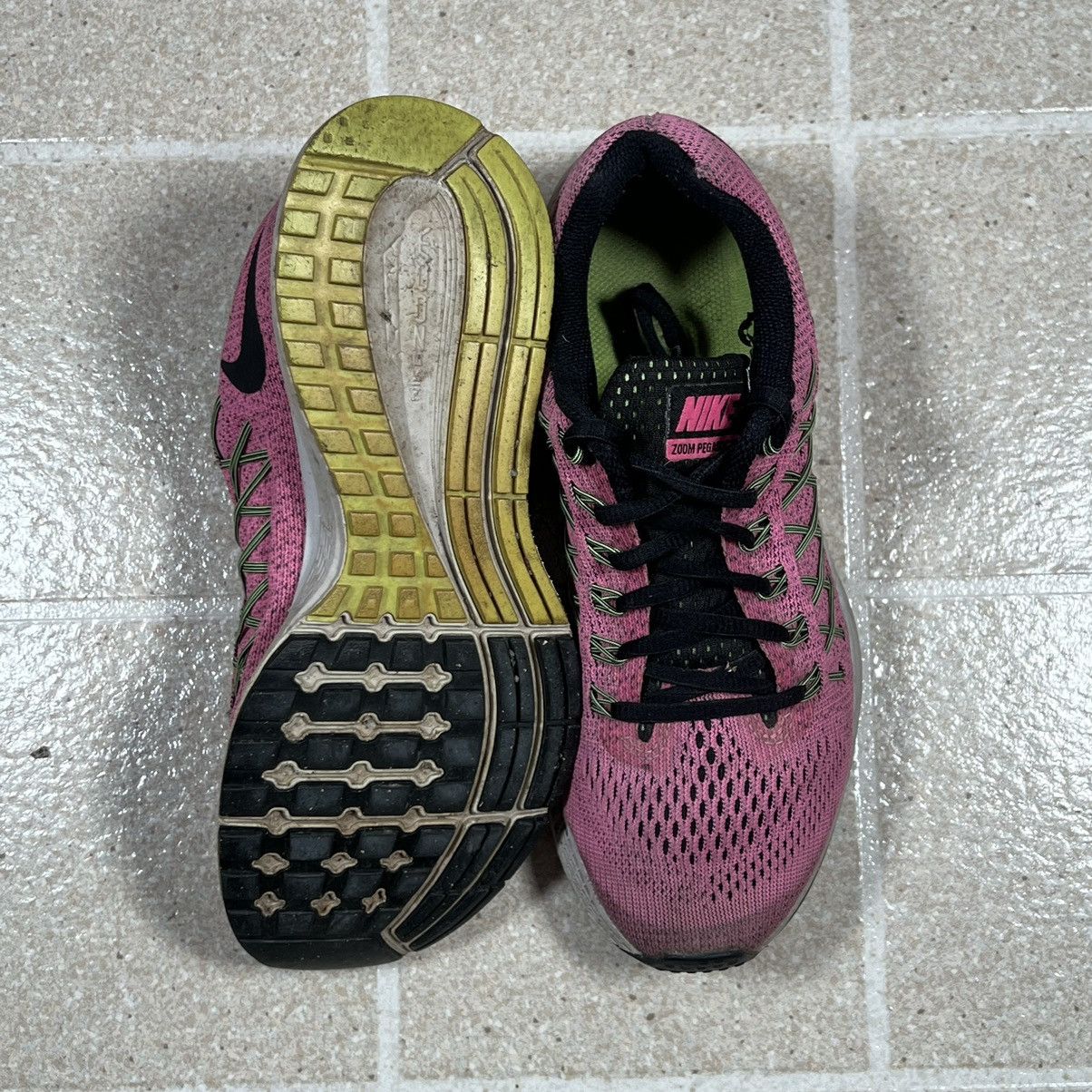 Nike Nike Womens Air Zoom Pegasus 32 Pink Running Shoes Sneakers Size US 5.5 / EU 38 - 4 Thumbnail