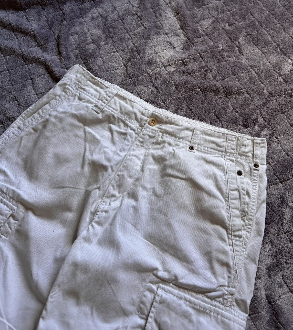 Polo Ralph Lauren × Vintage Vintage Polo Ralph Lauren Cargo Shorts Size US 34 / EU 50 - 5 Thumbnail