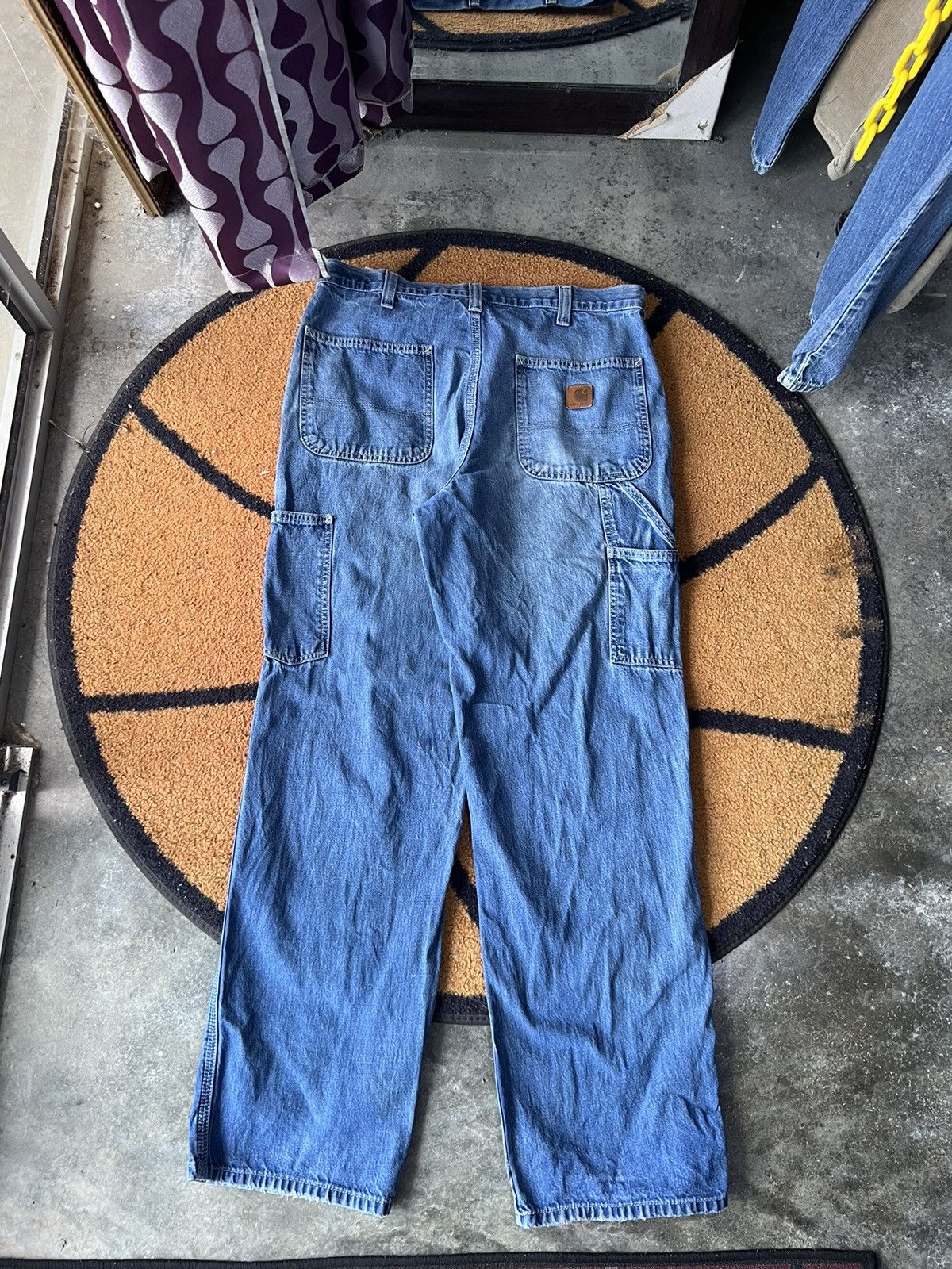 Carhartt 🔥Very Rare Vintage Carhartt Samples Carpenter Pant Size US 33 - 2 Thumbnail