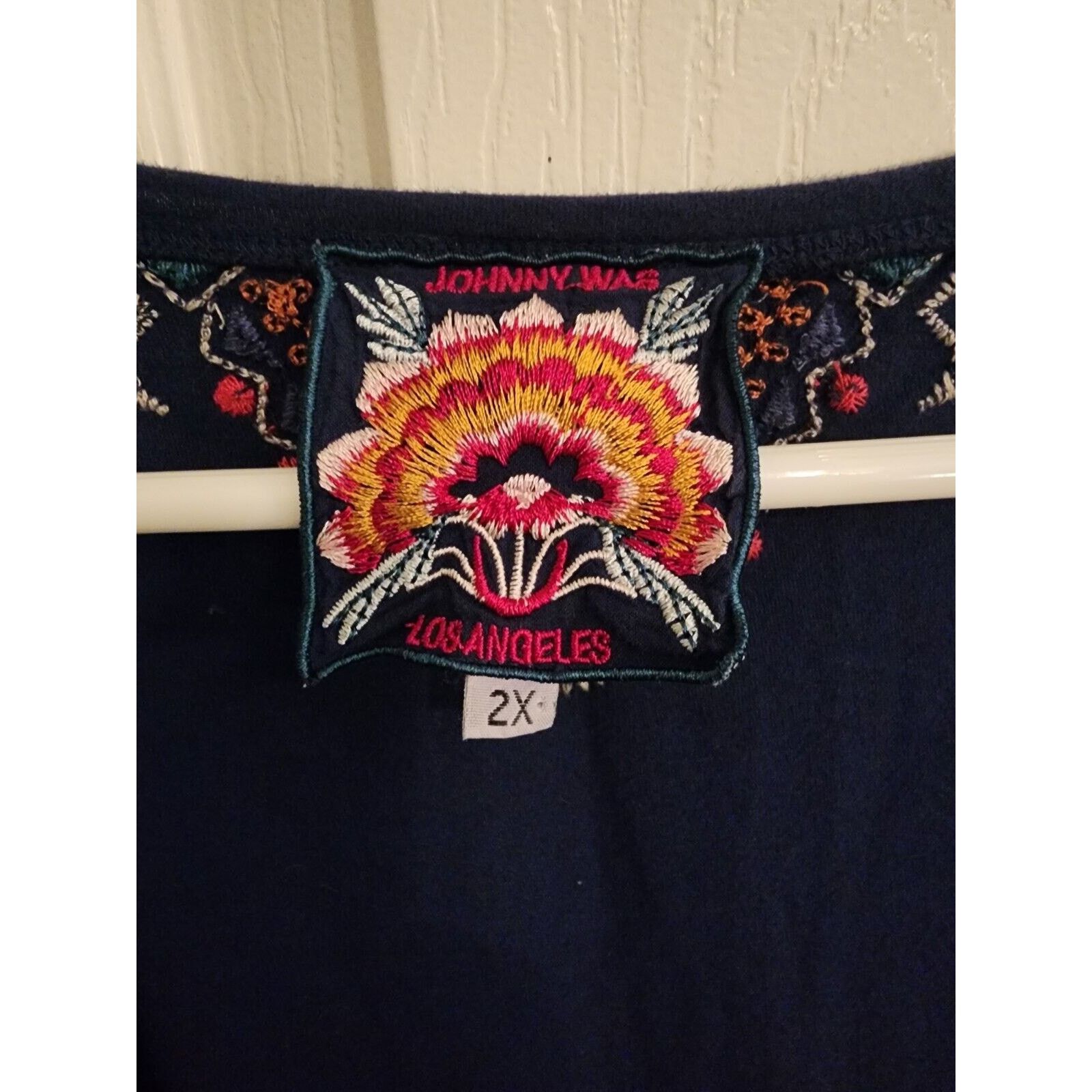 Johnny Was Johnny Was Women's 2X Tunic Embroidered Sleeveless Dress Size XXL / US 16-18 / IT 52-54 - 5 Thumbnail