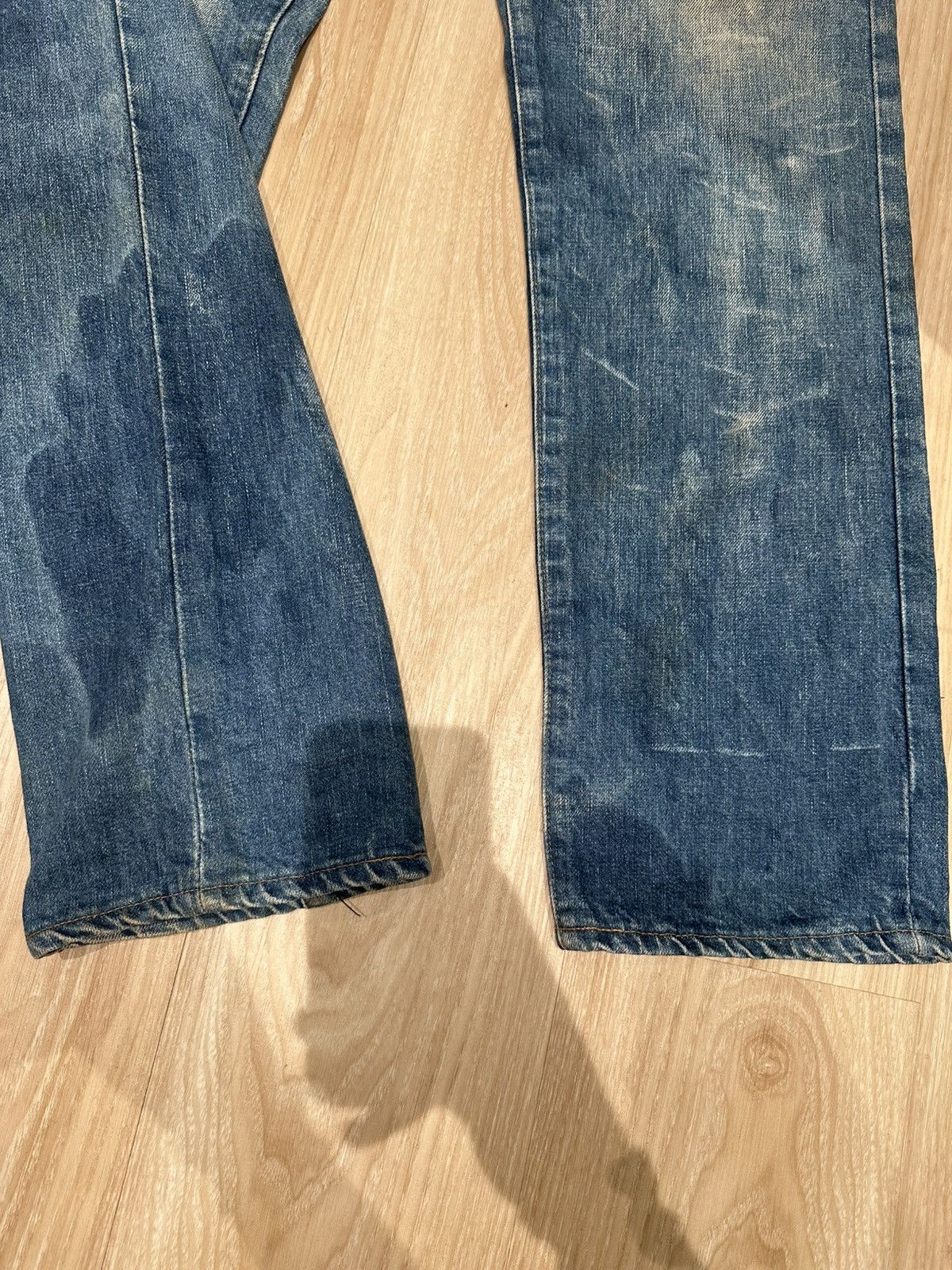 Levi's Vintage Clothing Levi’s 502 Selvedge Jeans Redline Size US 34 / EU 50 - 5 Thumbnail