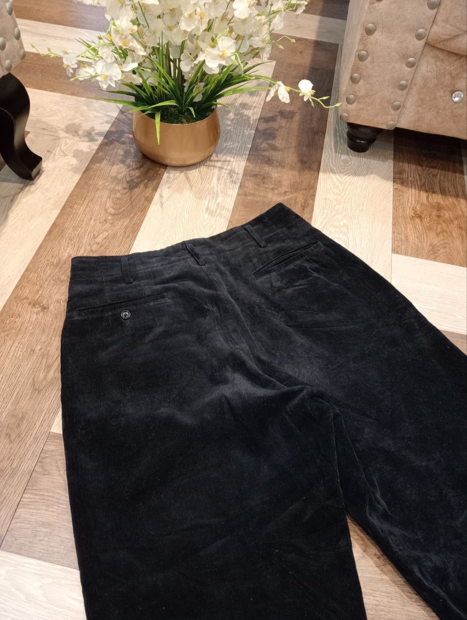 Yohji Yamamoto RARE YOHJI YAMAMOTO POUR HOMME SIGNATURE BAGGY CORDUROY PANT Size US 34 / EU 50 - 13 Thumbnail