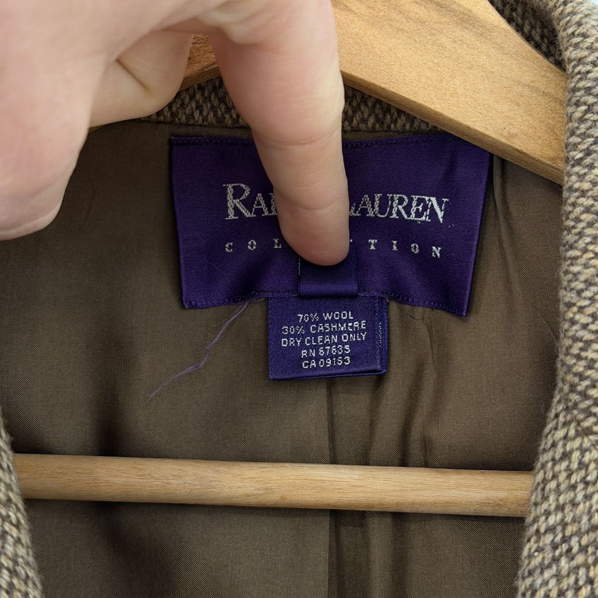 Ralph Lauren Purple Label VINTAGE RALPH LAUREN DOUBLE BREASTED CASHMERE BLAZER Size M / US 6-8 / IT 42-44 - 11 Thumbnail