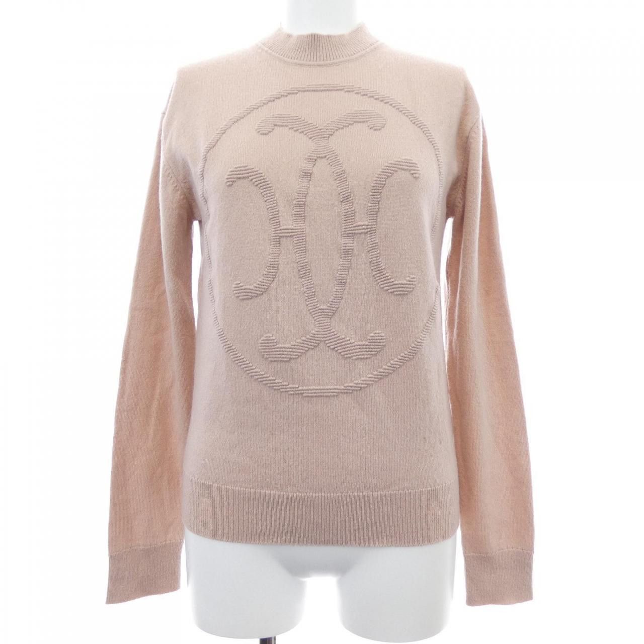 Hermes Hermes Hermes H Lift Cashmere Knitwear Textile Tops DUTY FREE for USA Size ONE SIZE - 1 Thumbnail