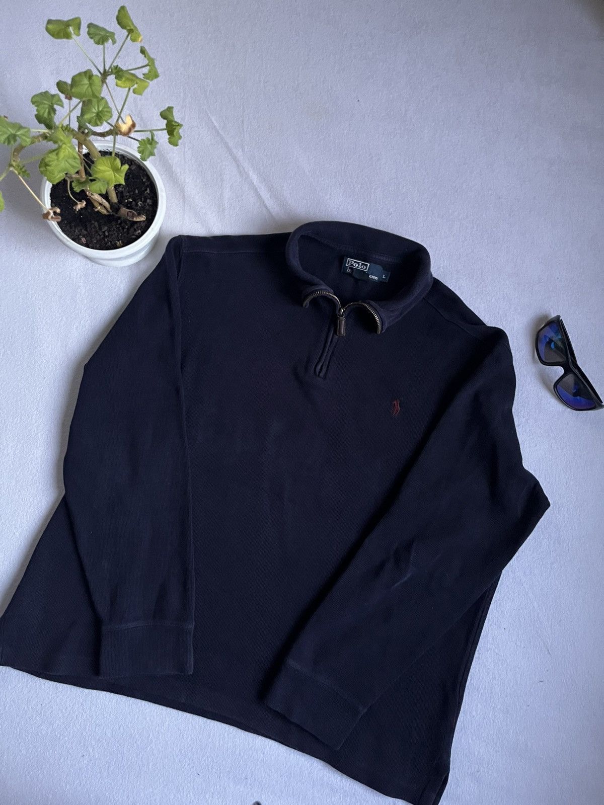 Polo Ralph Lauren Vintage Polo Ralph Lauren 1/3 Zip Sweatshirt – Size XL Size US L / EU 52-54 / 3 - 1 Thumbnail