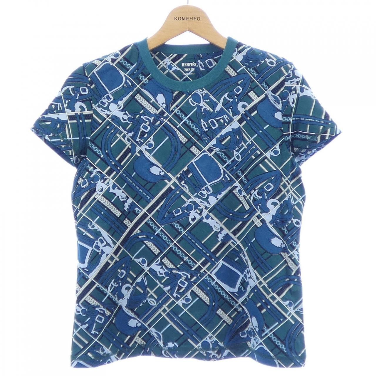 Hermes Hermes Hermes EN DESORDRE ET CHAINES Cotton T Shirt Textile T-Shirts 3H4619DX DUTY FREE for USA Size ONE SIZE - 1 Thumbnail