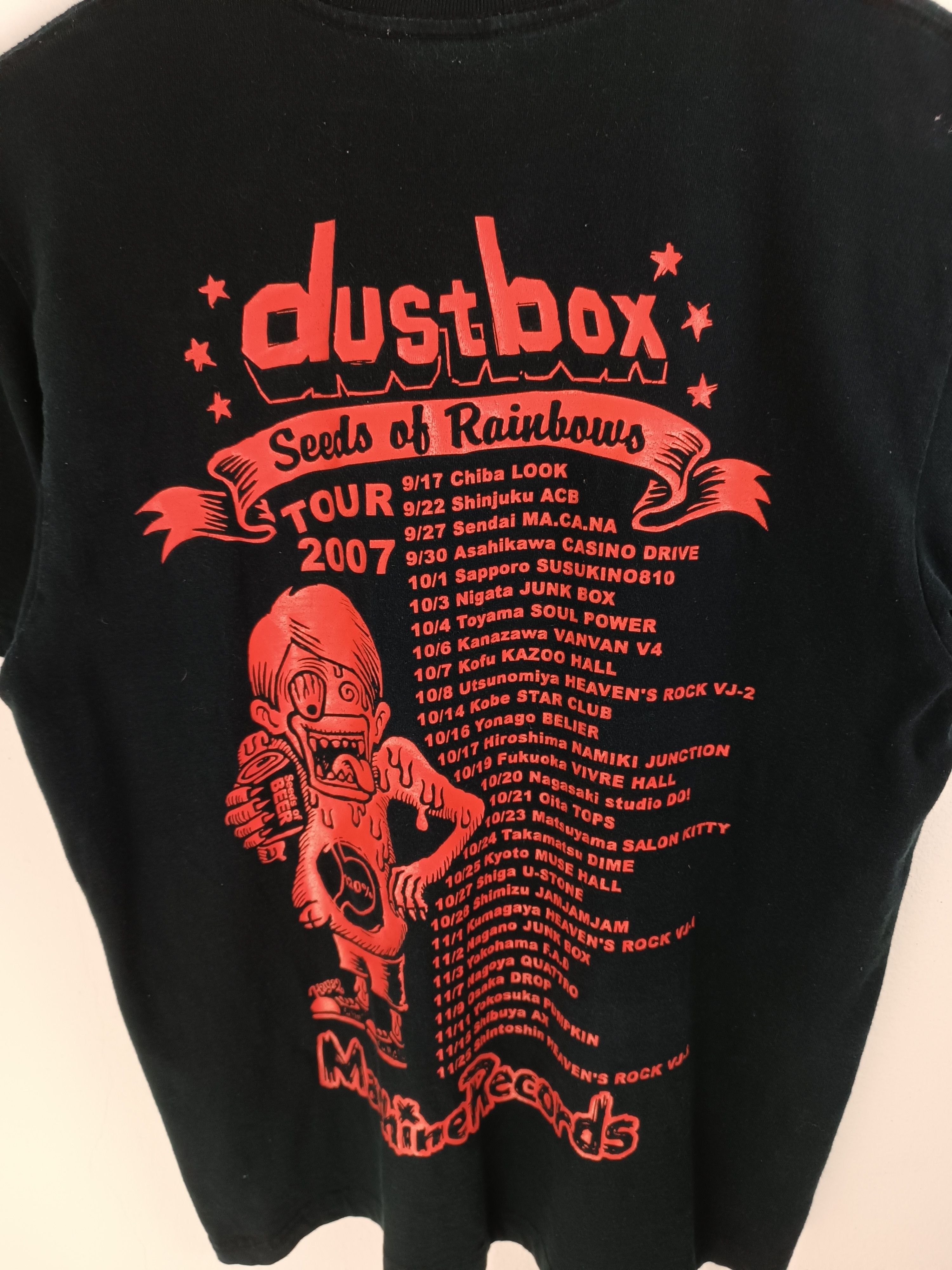 Band Tees VINTAGE '07 DUSTBOX JAPAN TOUR PUNK ROCK HAWAIIAN6 LOCOFRANK Size US M / EU 48-50 / 2 - 13 Thumbnail