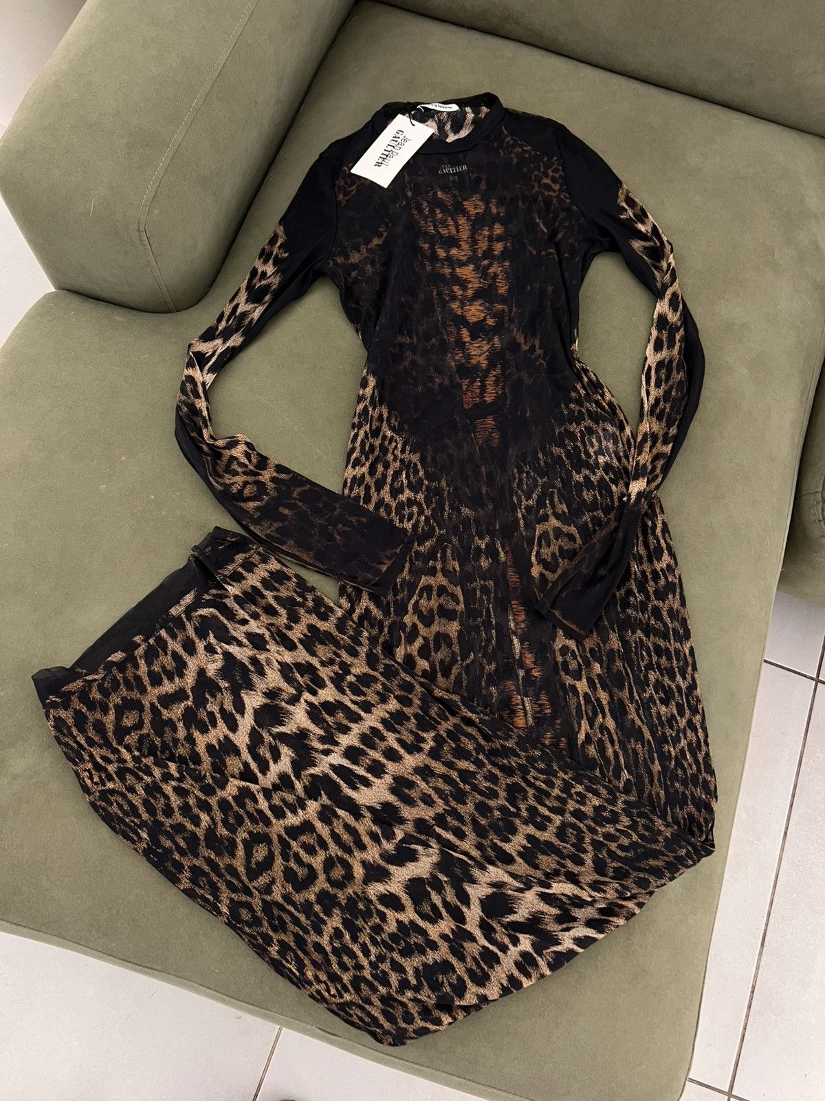Jean Paul Gaultier jeanpaulgaultier Leopard Mesh Size XL / US 12-14 / IT 48-50 - 1 Thumbnail