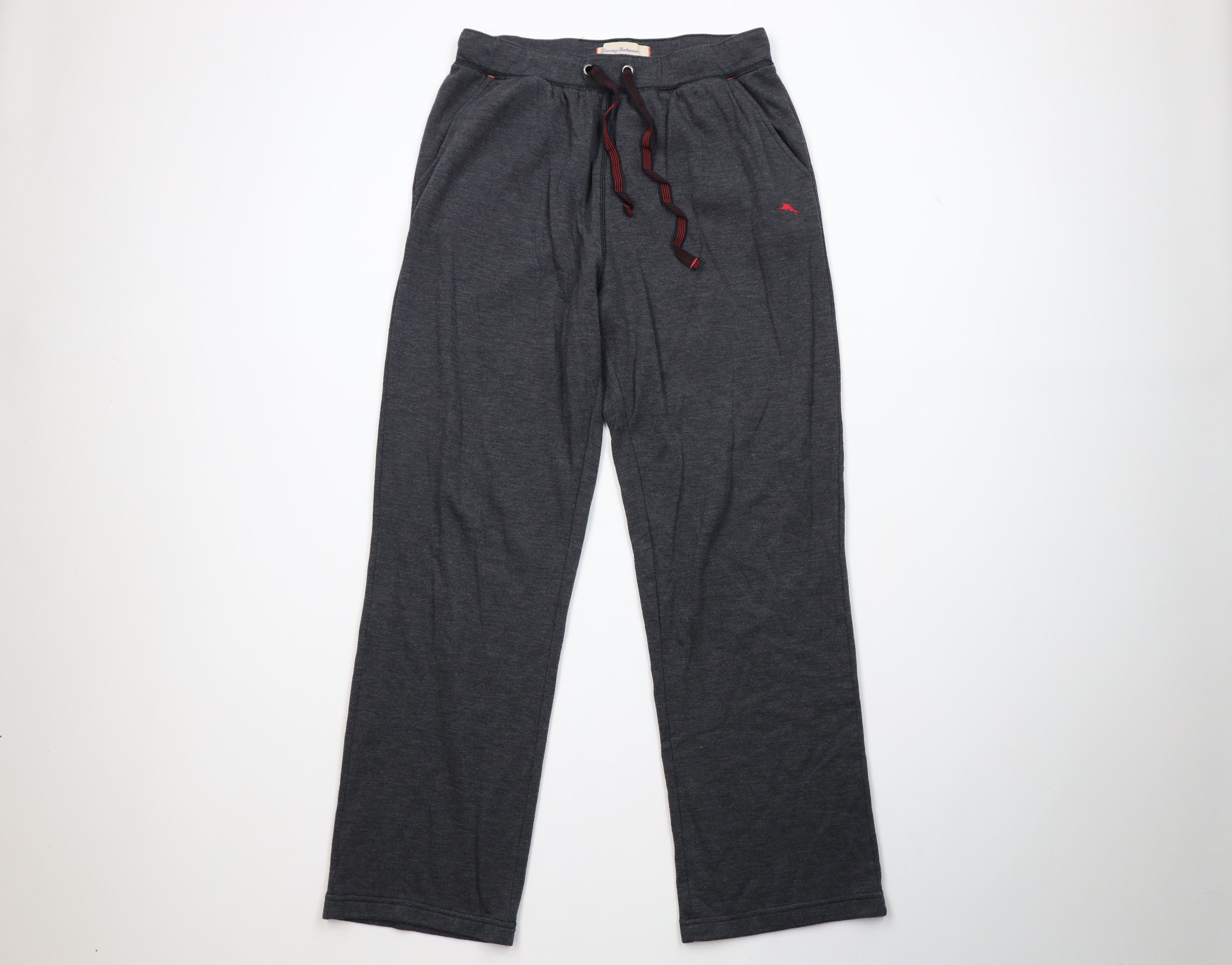 Tommy Bahama Vintage Tommy Bahama Knit Wide Leg Pajamas Lounge Pants Gray Size US 34 / EU 50 - 1 Thumbnail