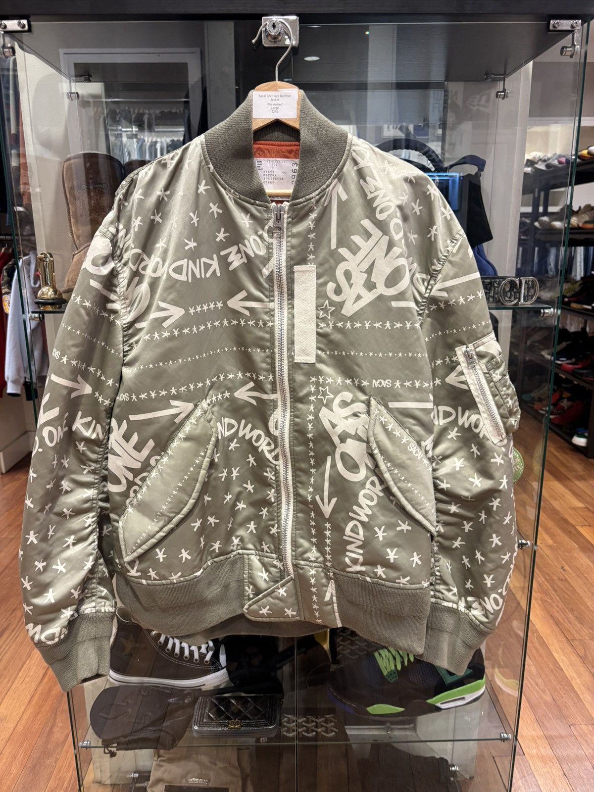 Sacai Sacai Eric Haze Bomber Jacket Size US L / EU 52-54 / 3 - 1 Thumbnail
