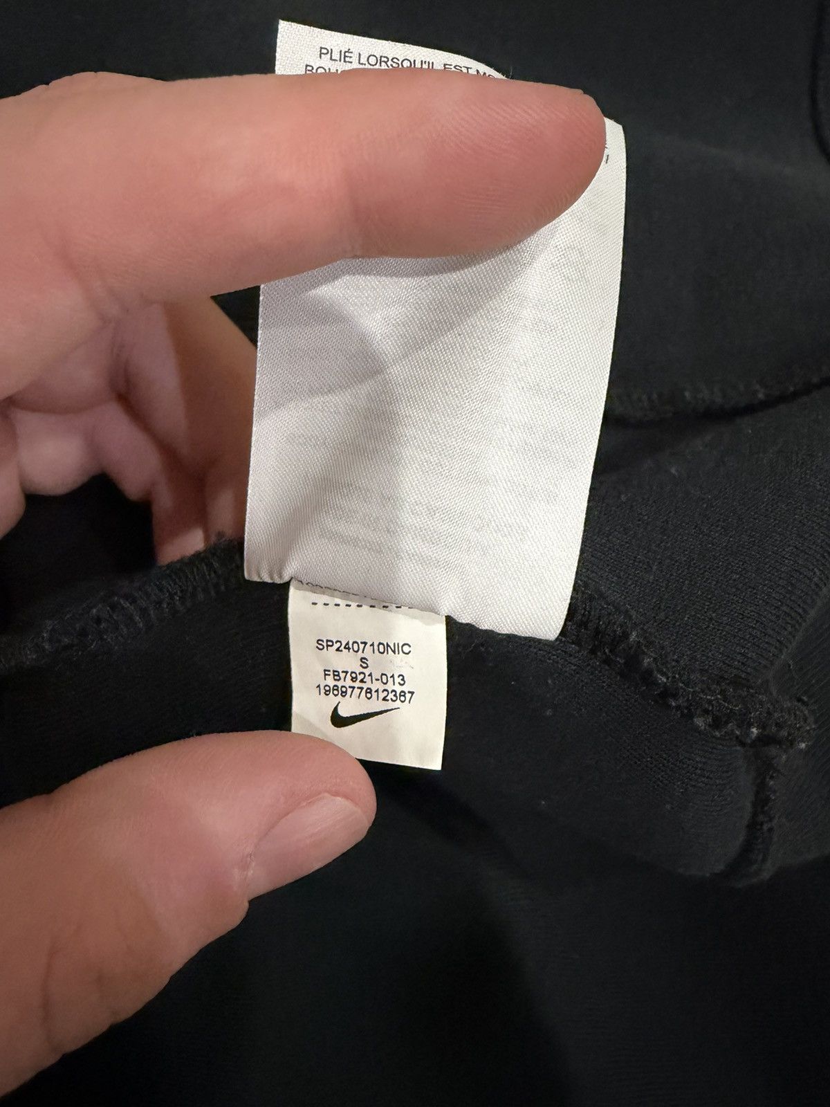 Nike Nike Tech Fleece Hoodie Black/Smoke Gray Size US S / EU 44-46 / 1 - 6 Thumbnail