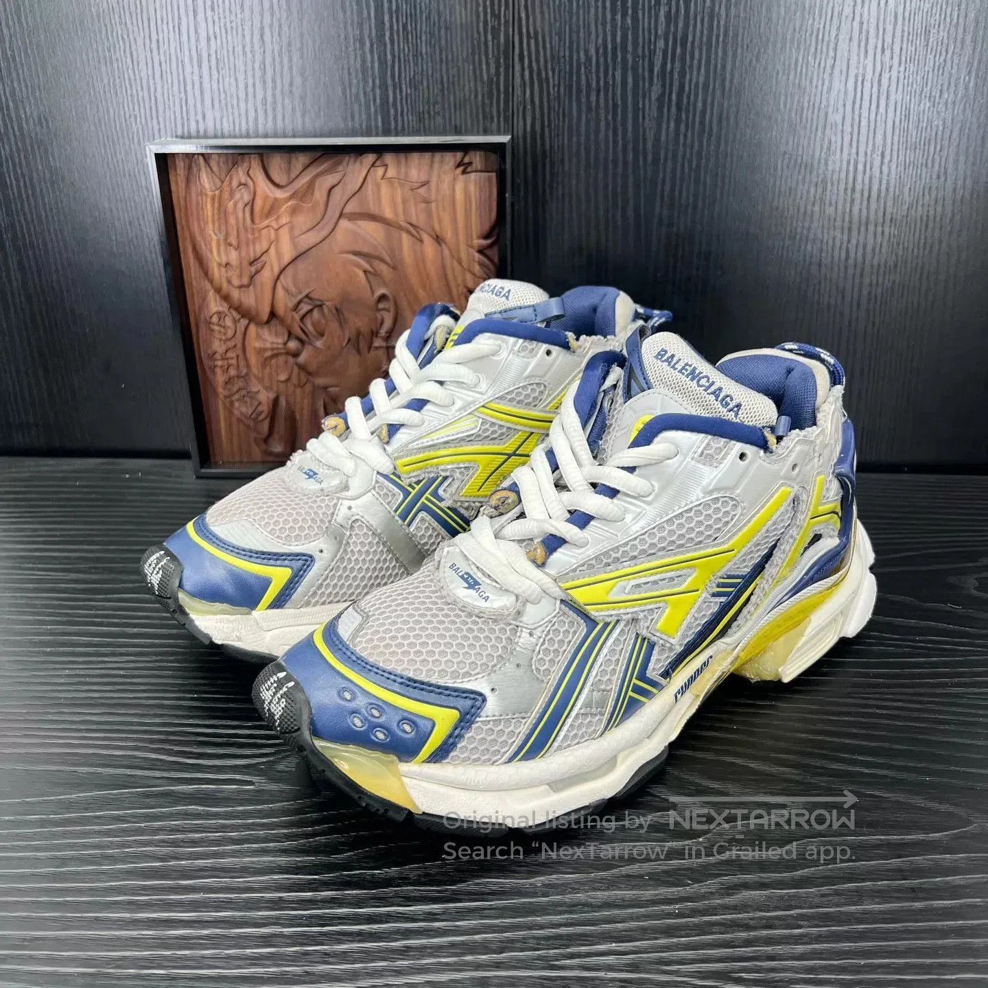 Balenciaga Multi-Color High-Top Sneakers Size 11. Size US 11 / EU 44 - 1 Thumbnail