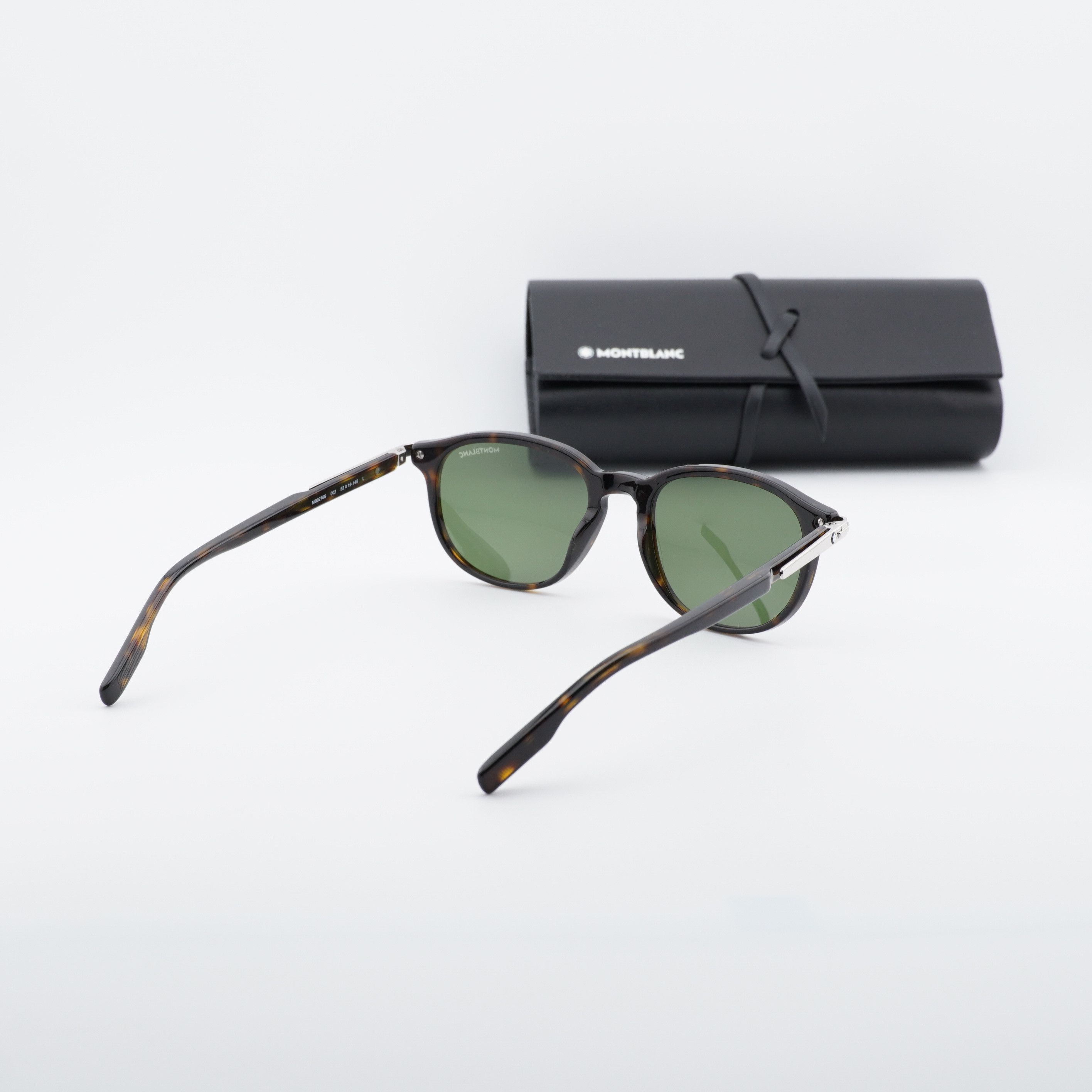 Montblanc Montblanc MB0276S 002 Sunglasses Havana Square Frame Size ONE SIZE - 11 Thumbnail