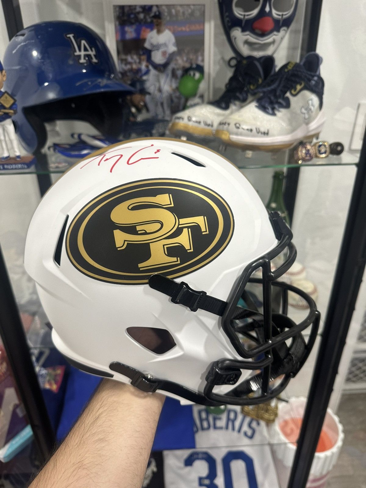 NFL Trey Lance Signed San Francisco 49ers Speed NFL Helmet Size ONE SIZE - 2 Thumbnail