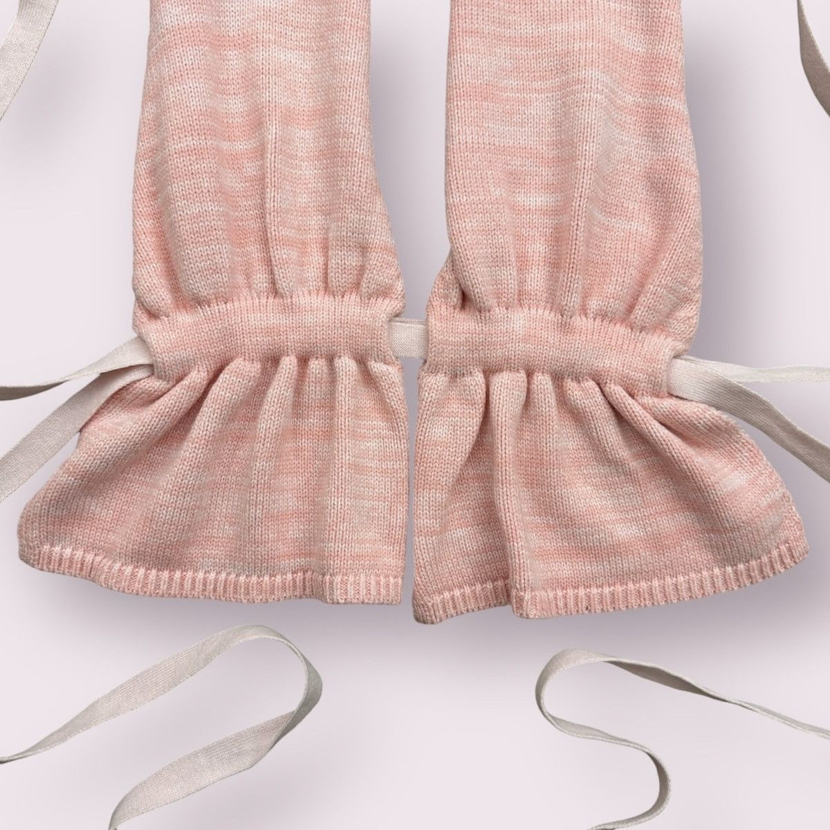 Other Handmade Y2K Vibes Light Baby Pink Sweater Backless Top Size ONE SIZE - 6 Thumbnail