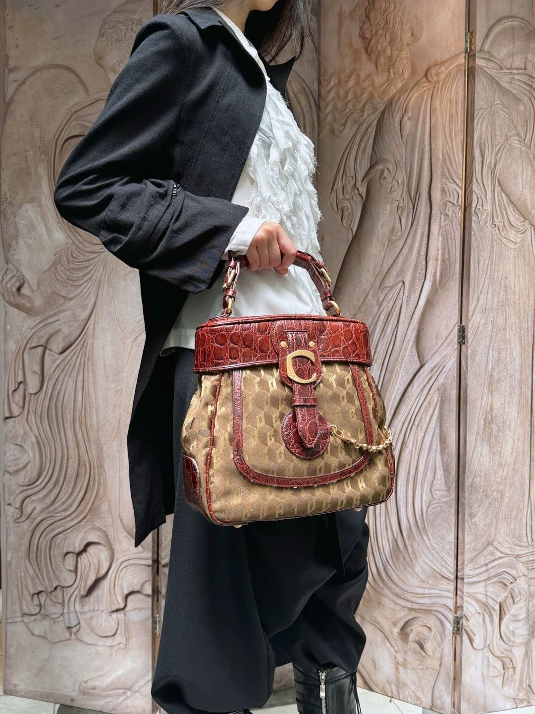 Other Corto Meltedo Vintage Flap Crossbody Handbag Size ONE SIZE - 3 Thumbnail