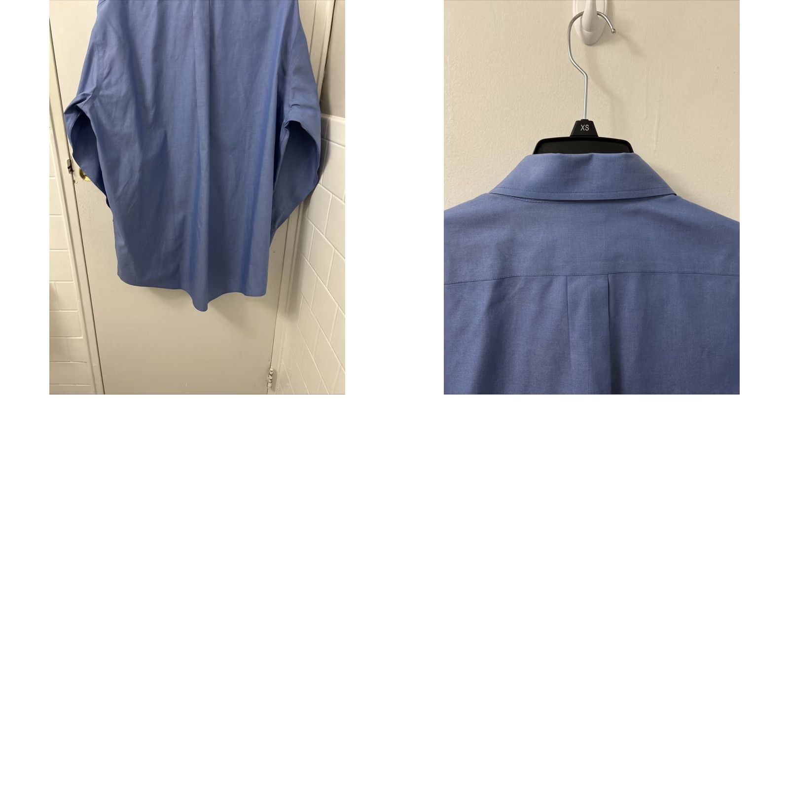 Brooks Brothers VINTAGE Brooks Brothers Original Polo Shirt Mens 16.5 Blue Non Iron Button Up L/S Shirt Size US XL / EU 56 / 4 - 9 Thumbnail