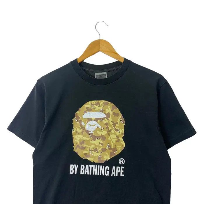 Bape Vintage BAPE BATHING APE Gold 1st Camo General Tee Shirt Top Size US S / EU 44-46 / 1 - 1 Thumbnail