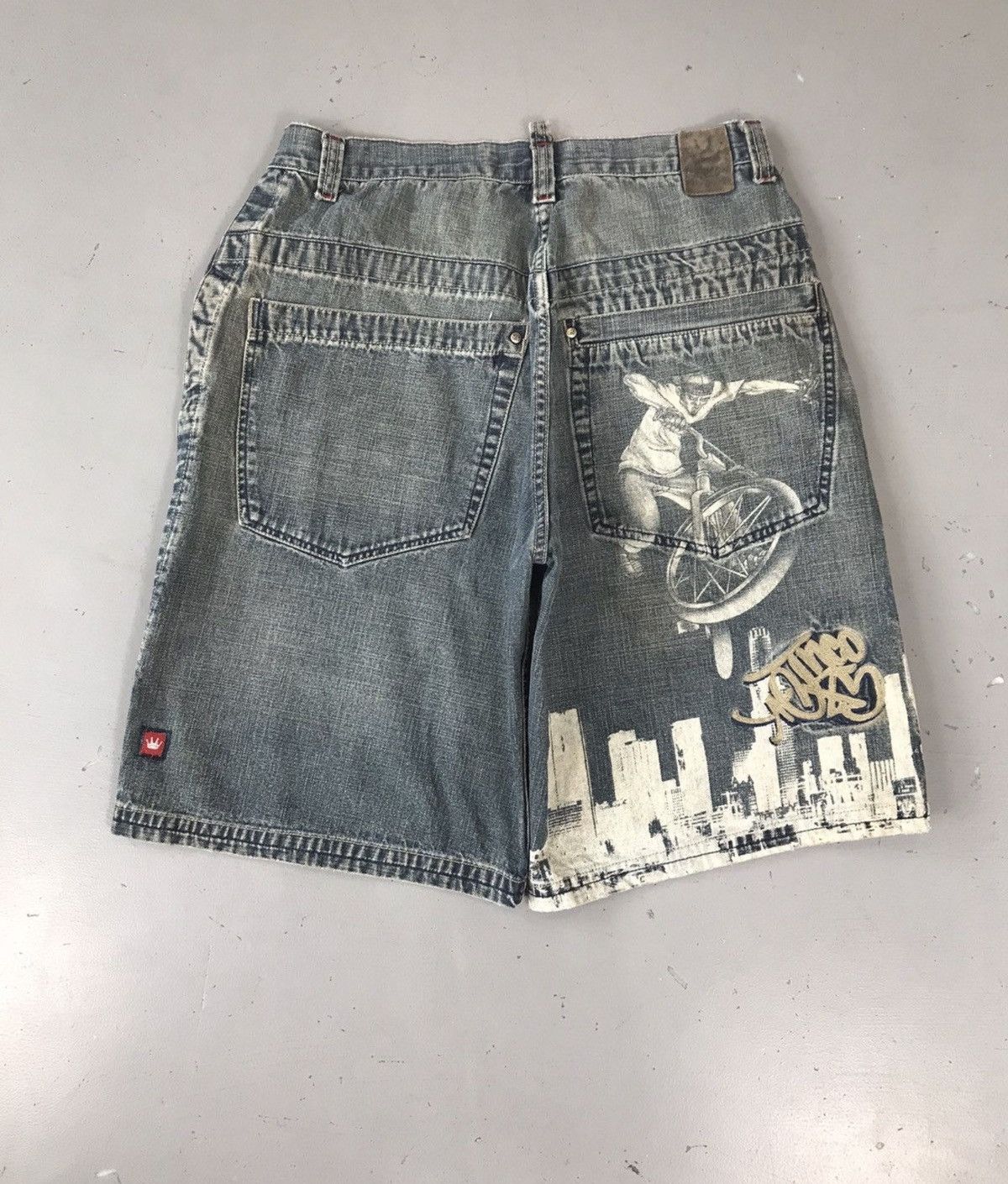 JNCO Vintage jnco denim jorts Size US 33 - 1 Thumbnail
