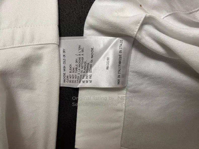 Thom Browne Thom Browne Oxford Long-Sleeve Point Collar White Shirt Size US S / EU 44-46 / 1 - 7 Thumbnail