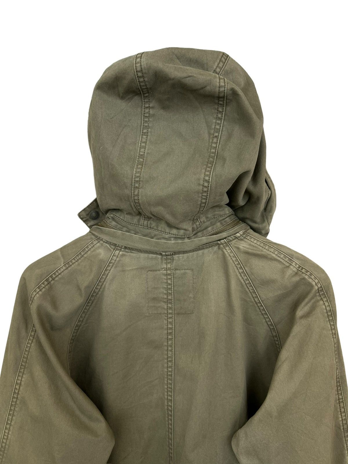 Japanese Brand No Name Japanese Multipocket Green Fur Parkas Size US M / EU 48-50 / 2 - 5 Thumbnail