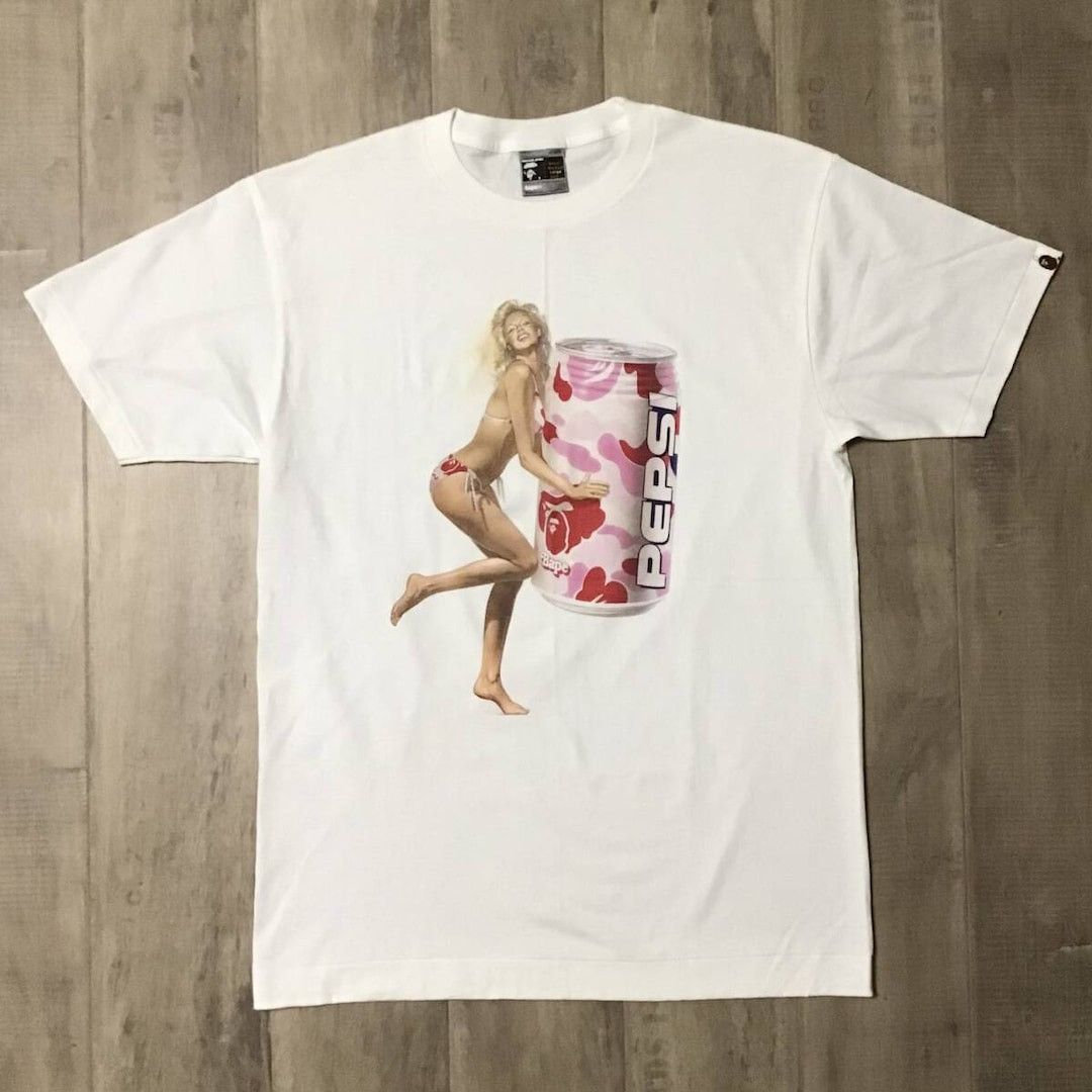 Bape × Pepsi 2002 HAJIME SORAYAMA × BAPE PEPSI T-shirt a bathing ape NIGO Size US L / EU 52-54 / 3 - 1 Thumbnail
