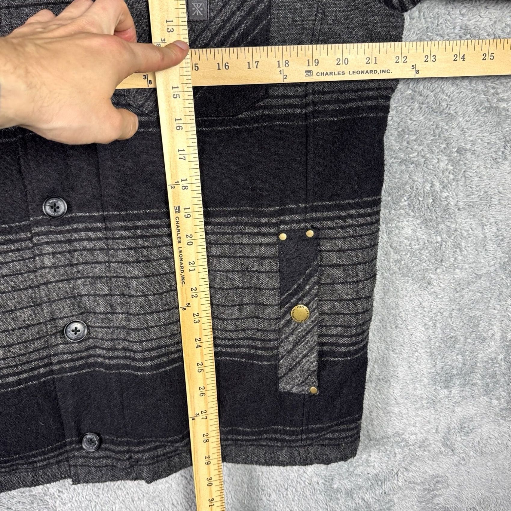 Roark VINTAGE Roark Axeman Jacket Men M Sherpa Wool Lined Utility Field Chore Outdoor Coat Size US M / EU 48-50 / 2 - 5 Thumbnail