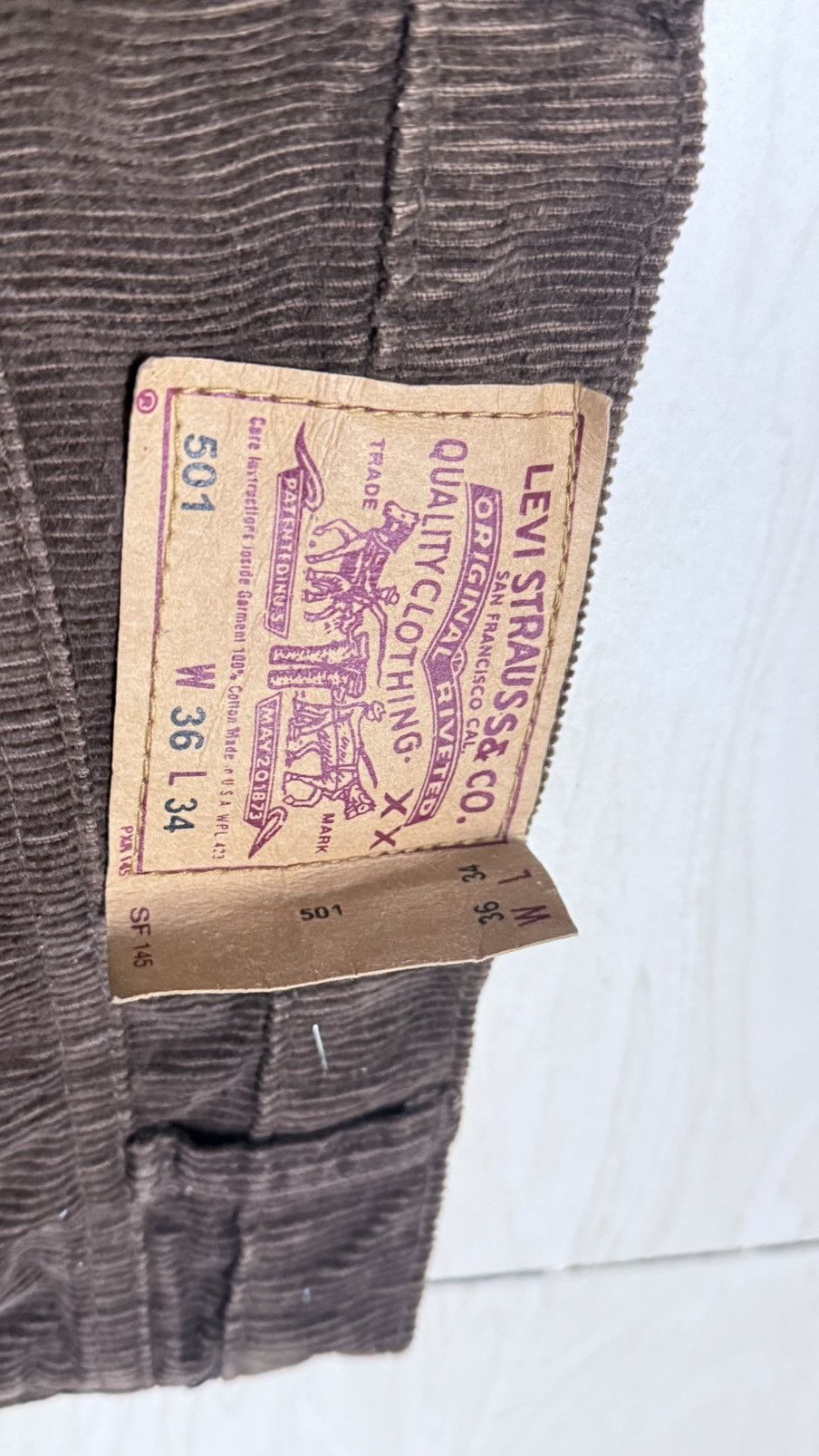 Levi's Levi’s corduroy pants Size US 36 / EU 52 - 4 Thumbnail