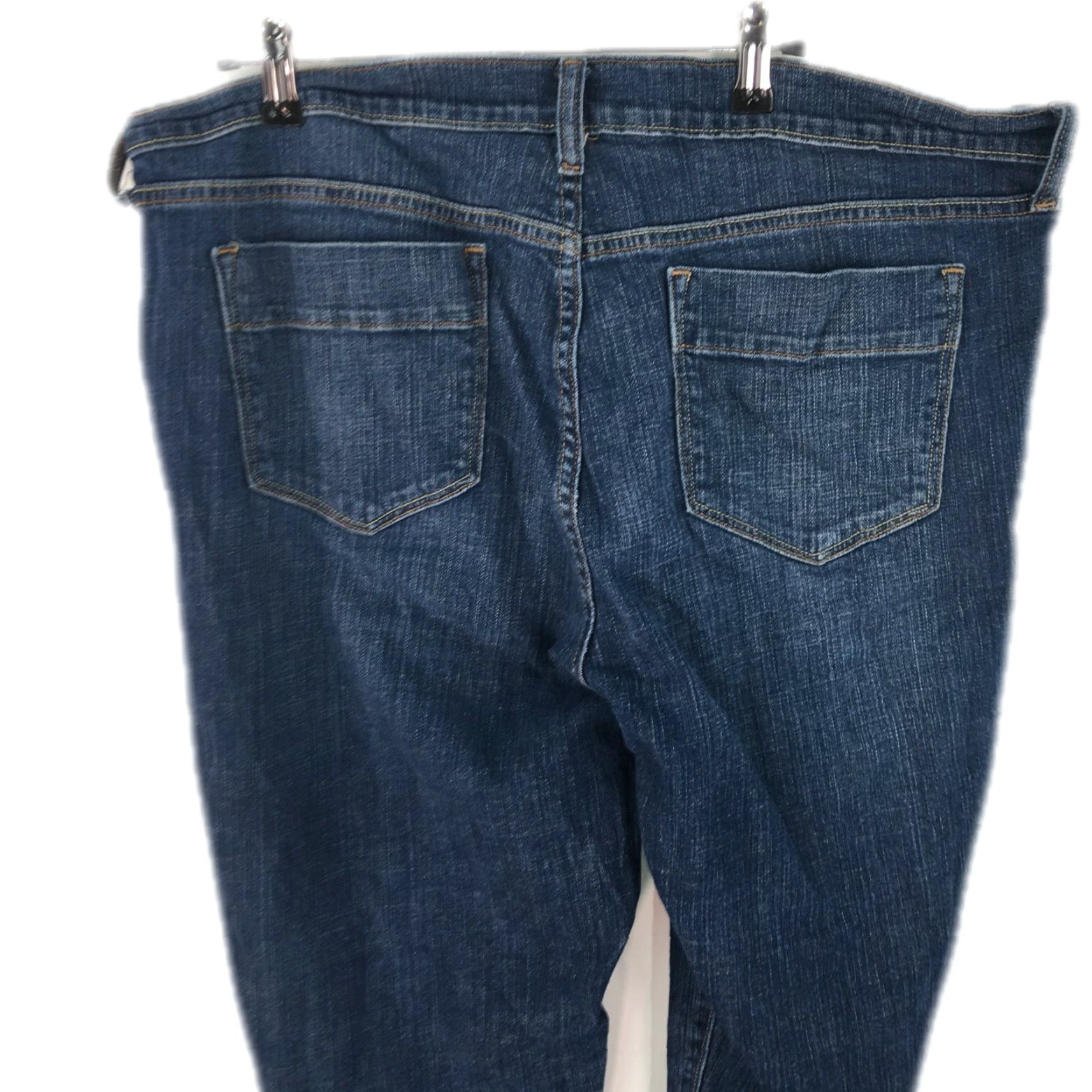 Old Navy Old Navy Jeans Womens Size 16 Blue Denim Straight Stretch Casual 30in 5-Pocket Size 38" / US 16 / IT 52 - 4 Thumbnail
