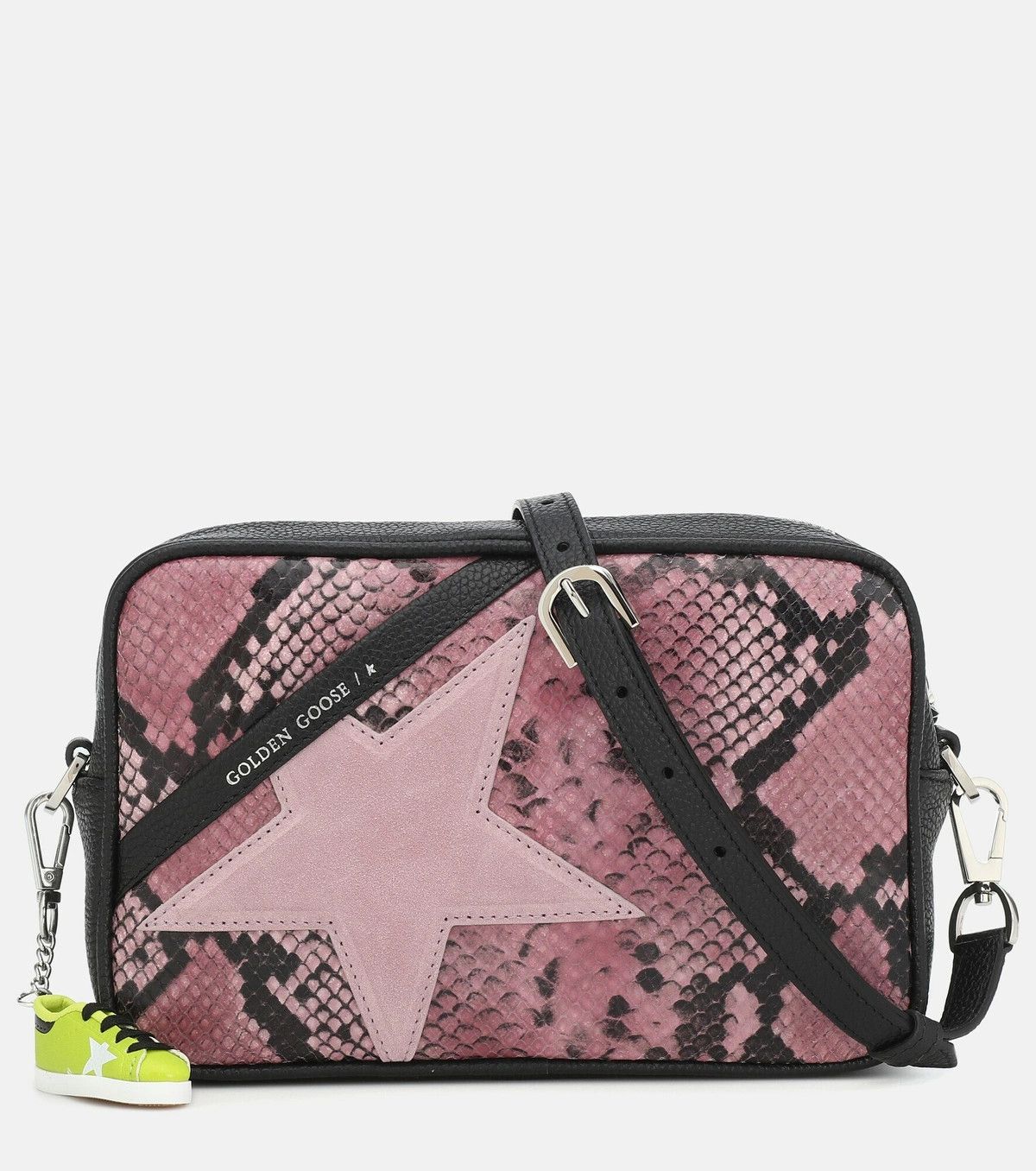 Golden Goose o1y0725 Size : OS / Crossbody Bag in Pink/Black Size ONE SIZE - 1 Thumbnail