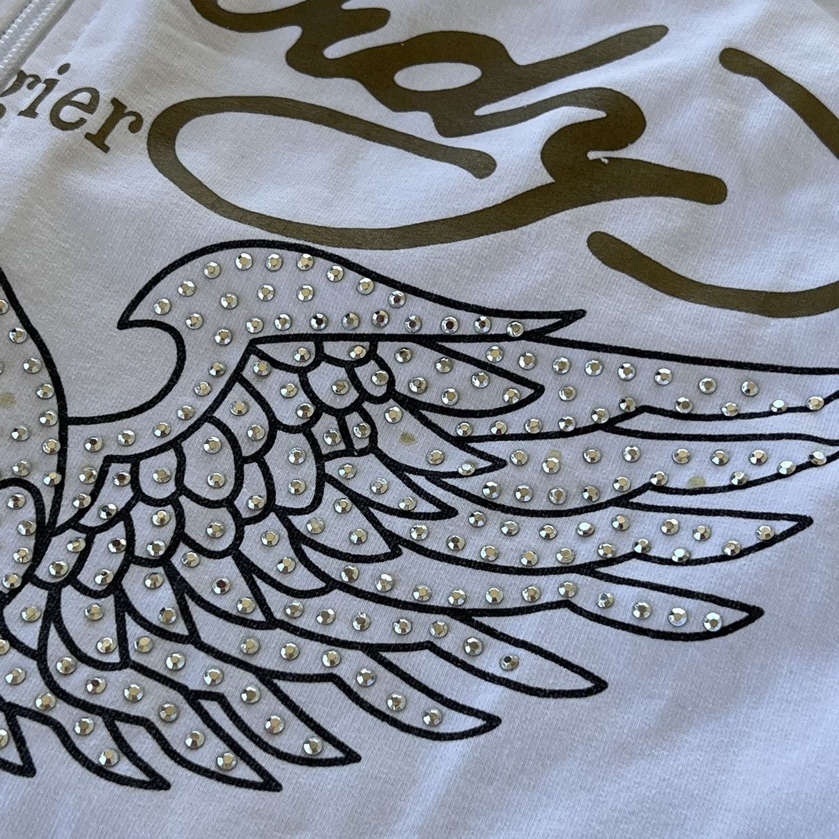 Christian Audigier Christian Audigier Vintage Big Logo Ed Hardy Style ZipHoodie Size US XL / EU 56 / 4 - 8 Thumbnail