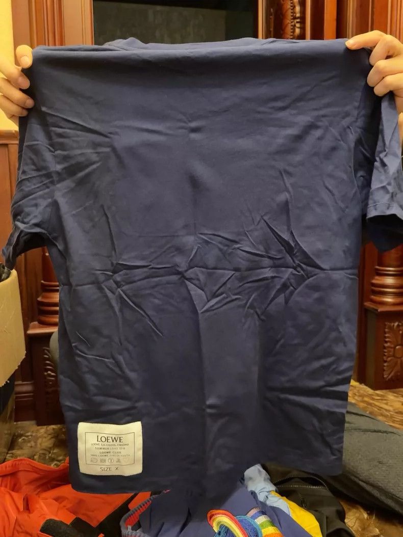 Loewe LOEWE Dark blue short sleeves Size US M / EU 48-50 / 2 - 2 Thumbnail