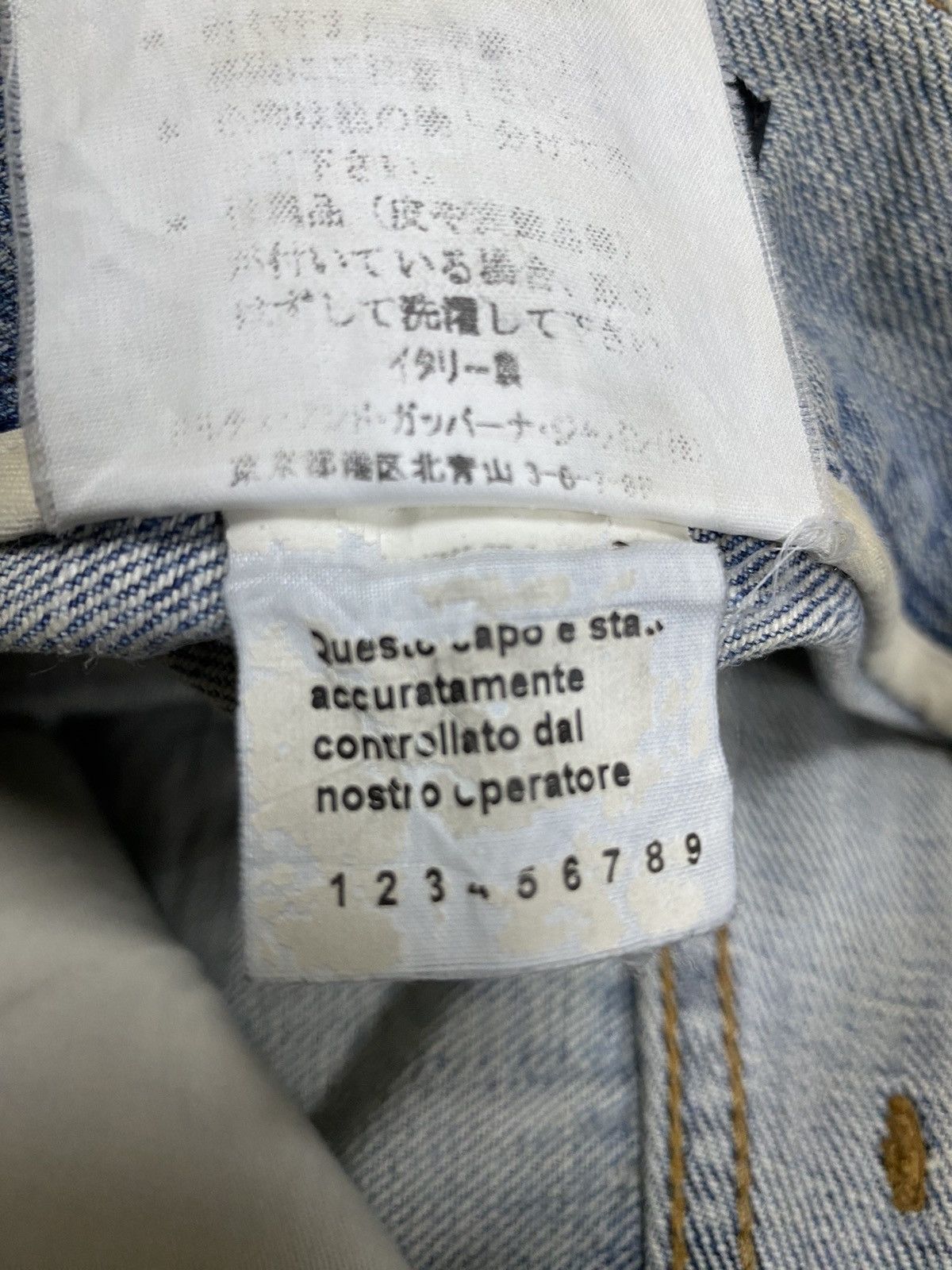 Dolce & Gabbana Vtg Dolce & Gabbana Distressed Painted Jeans Size US 35 - 16 Thumbnail